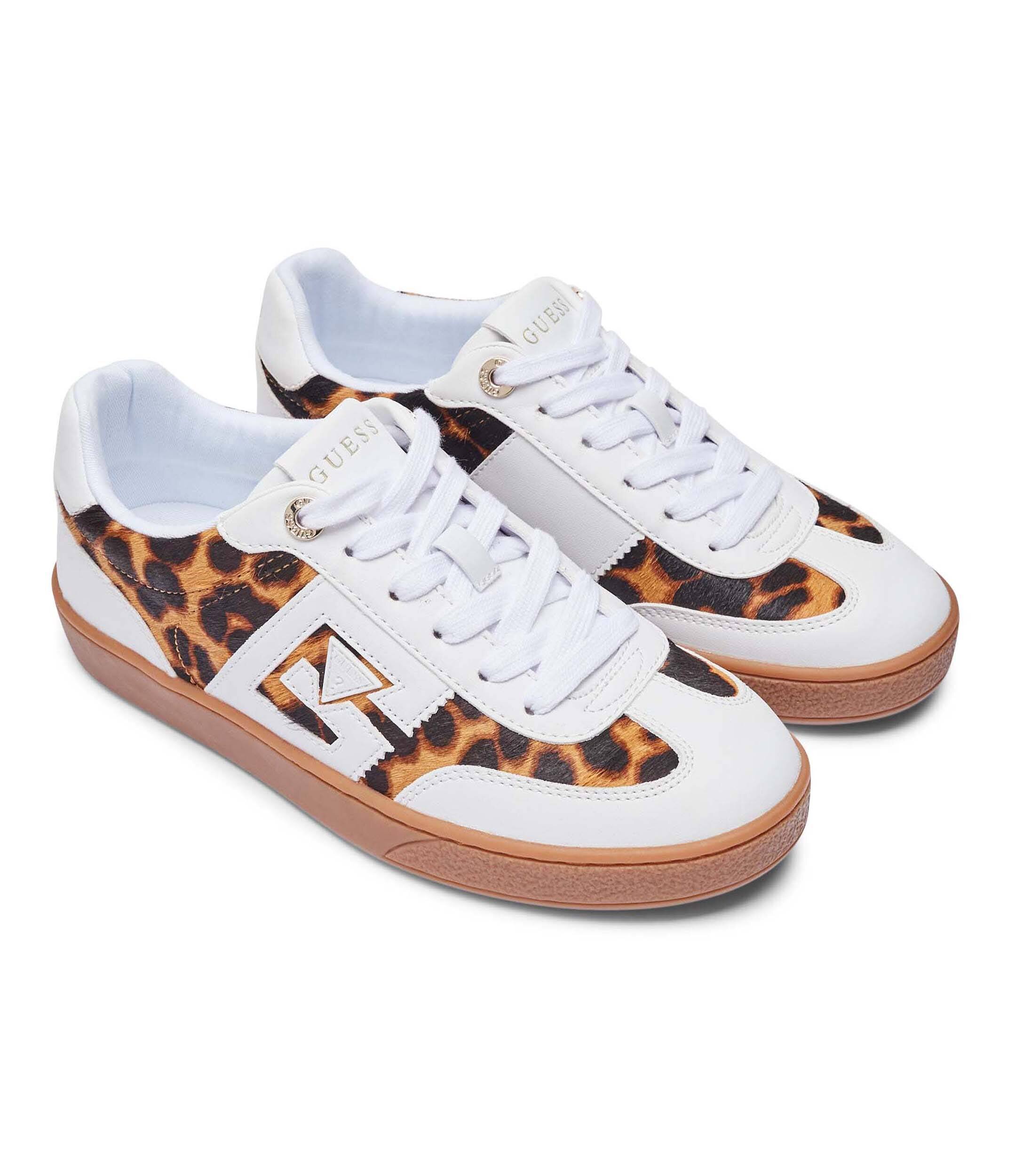 GUESS Sneakers Nochee2 cu adaos de piele
