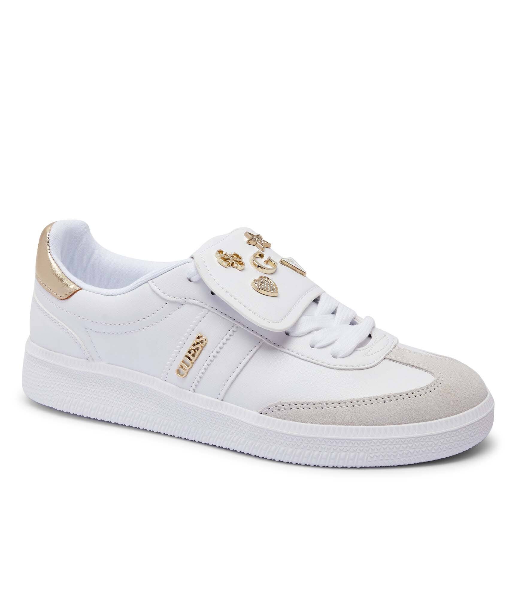 GUESS Sneakers Oleeza2 | piele întoarsă