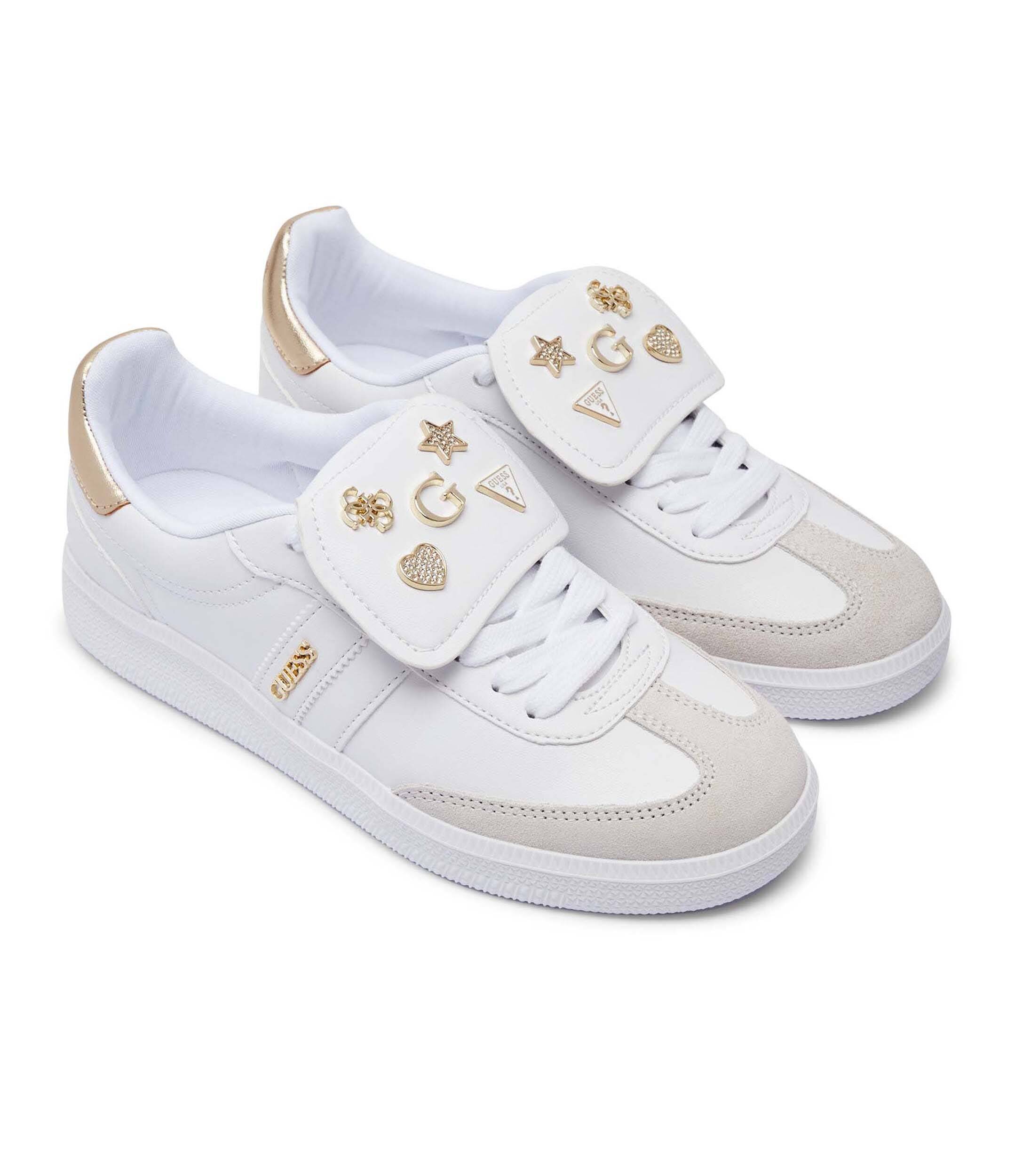 GUESS Sneakers Oleeza2 | piele întoarsă