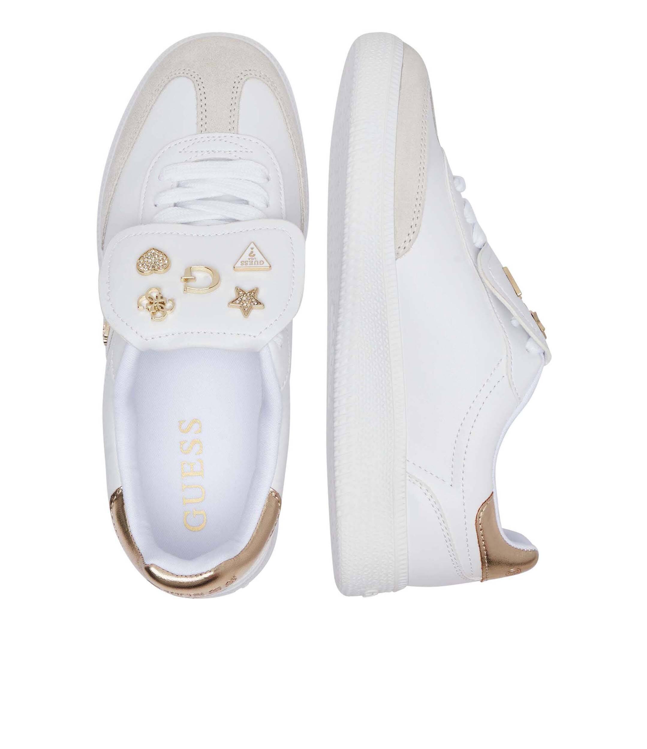 GUESS Sneakers Oleeza2 | piele întoarsă