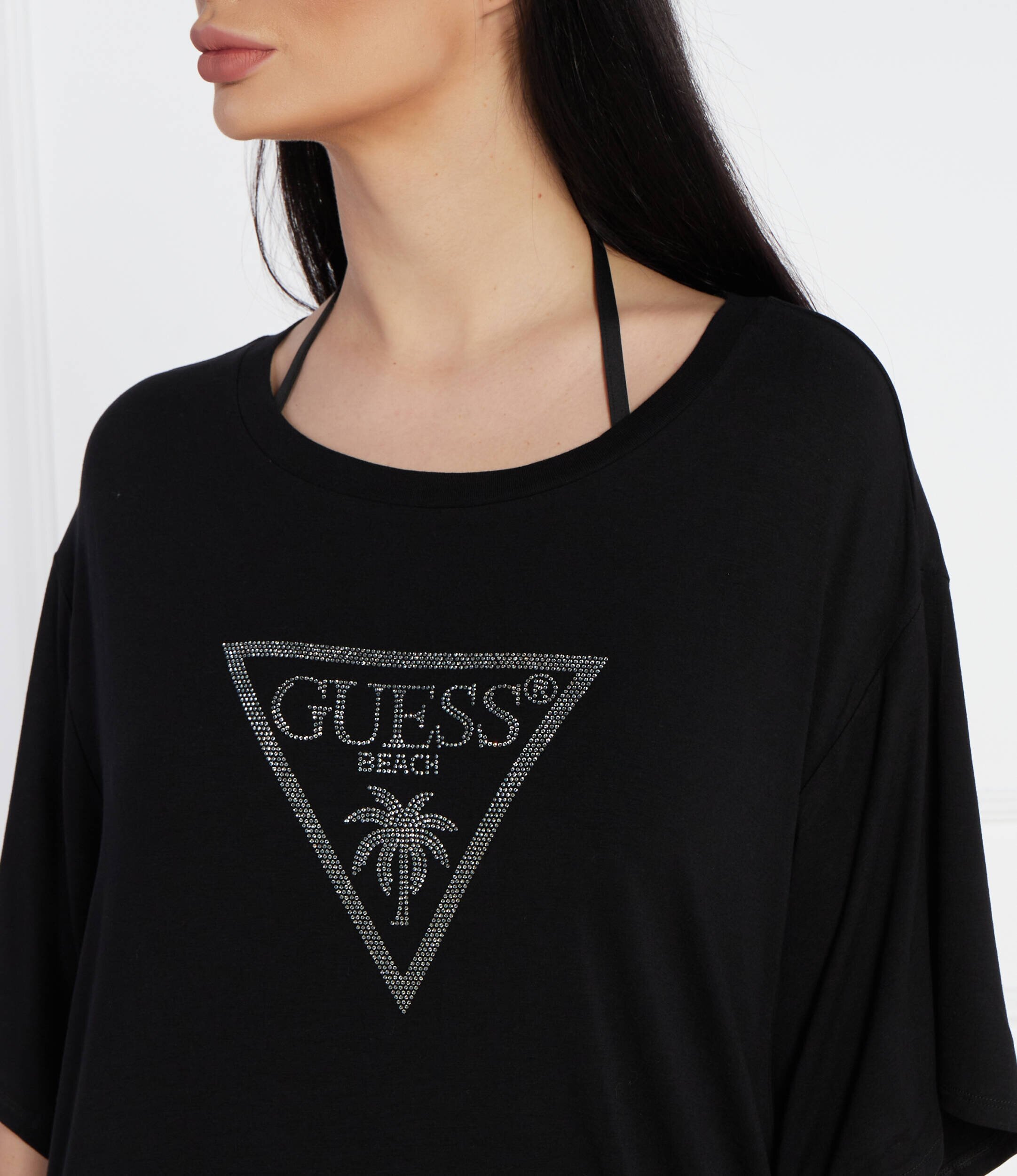 Guess Swimwear Tricou Coulisse | Relaxed fit