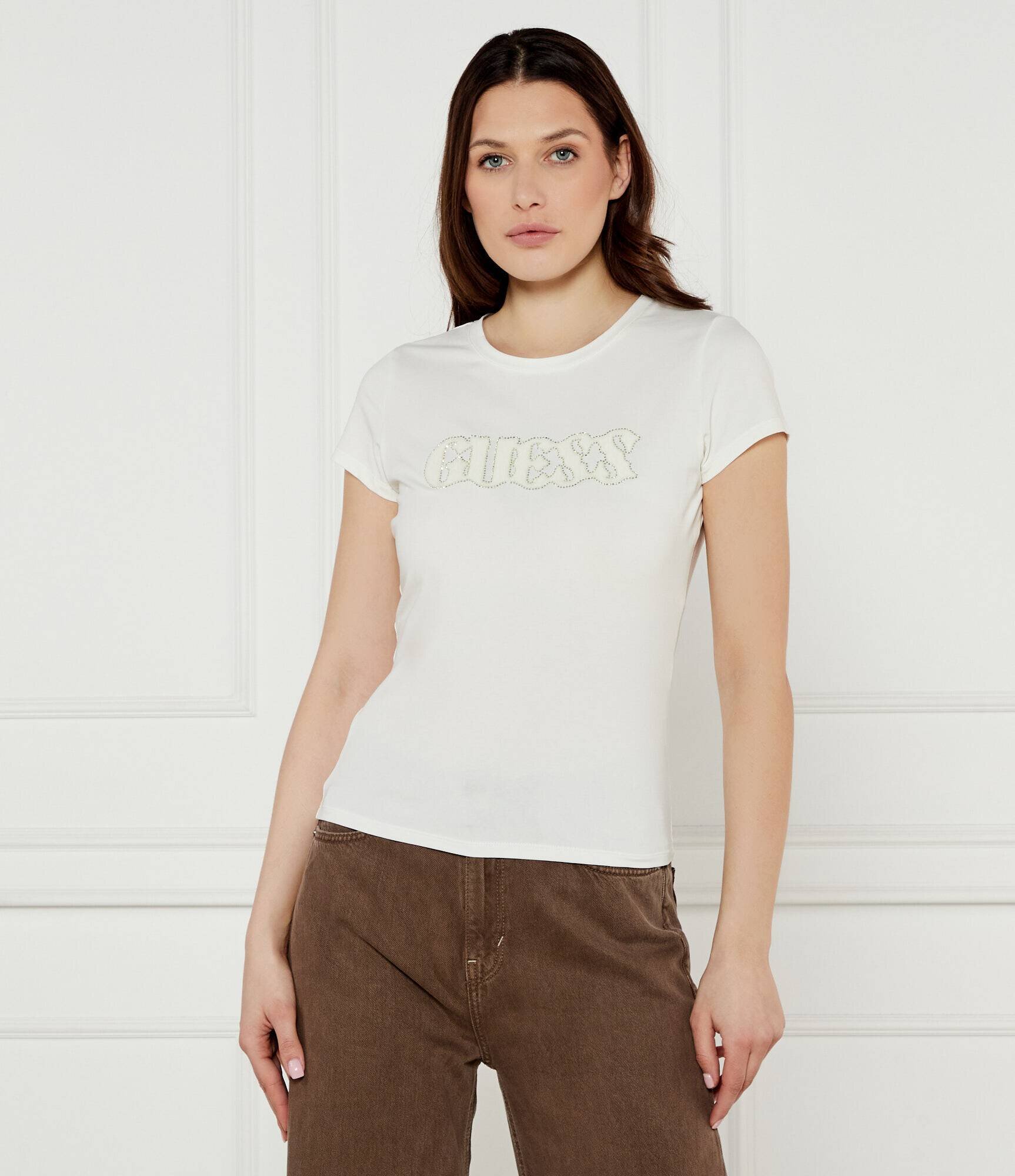 GUESS T-shirt Pony Hair | Slim Fit