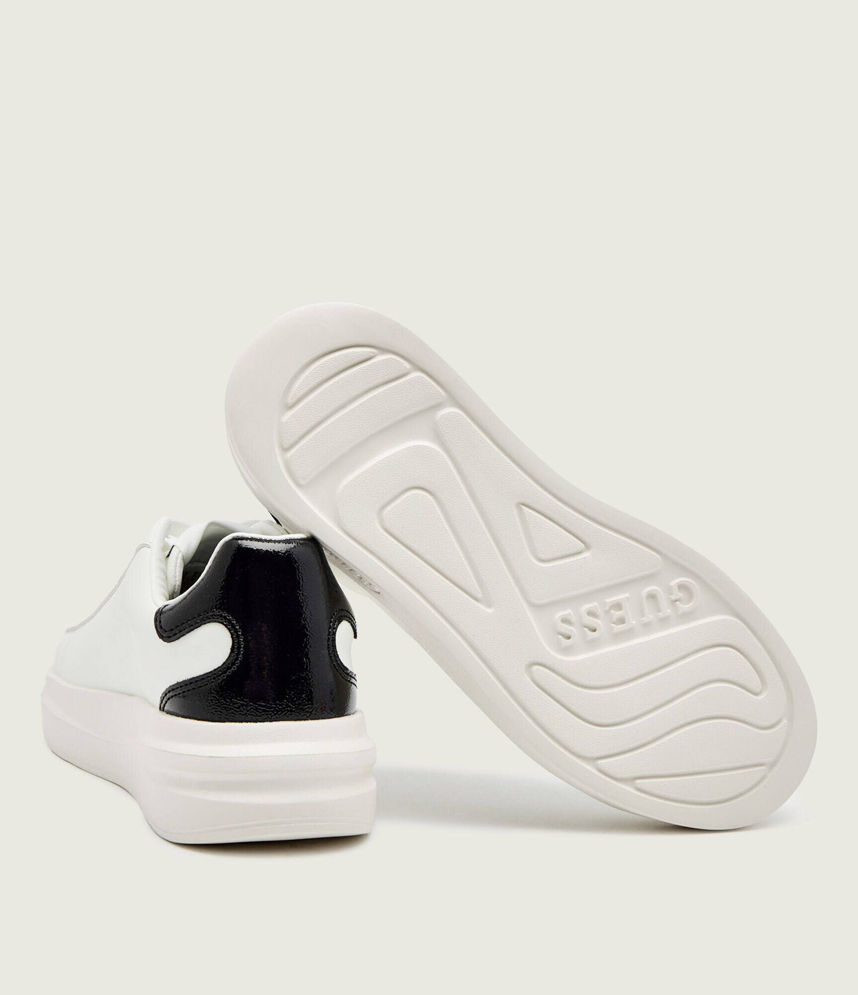 GUESS Teniși din piele ELBINA10