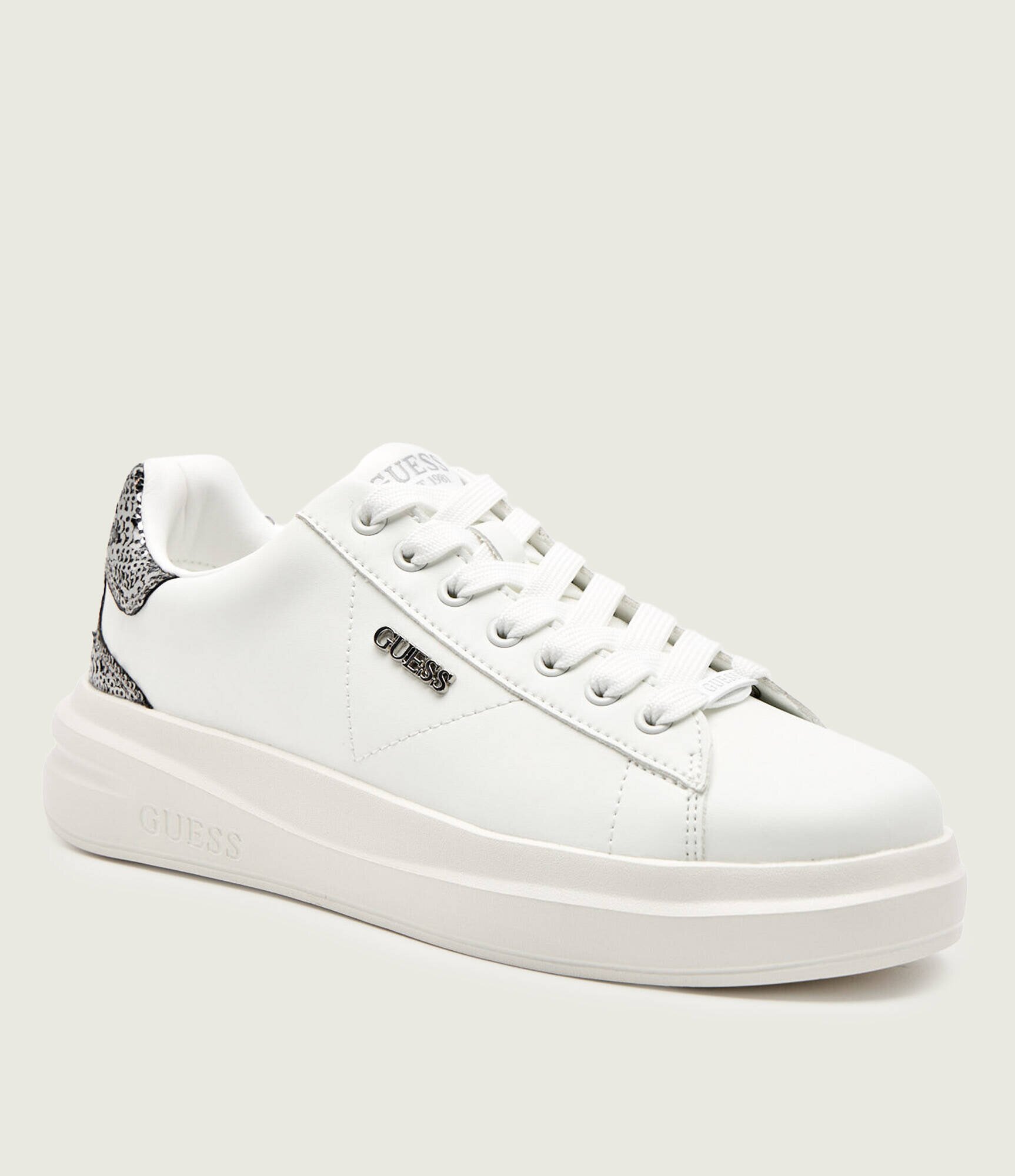 GUESS Teniși din piele ELBINA10