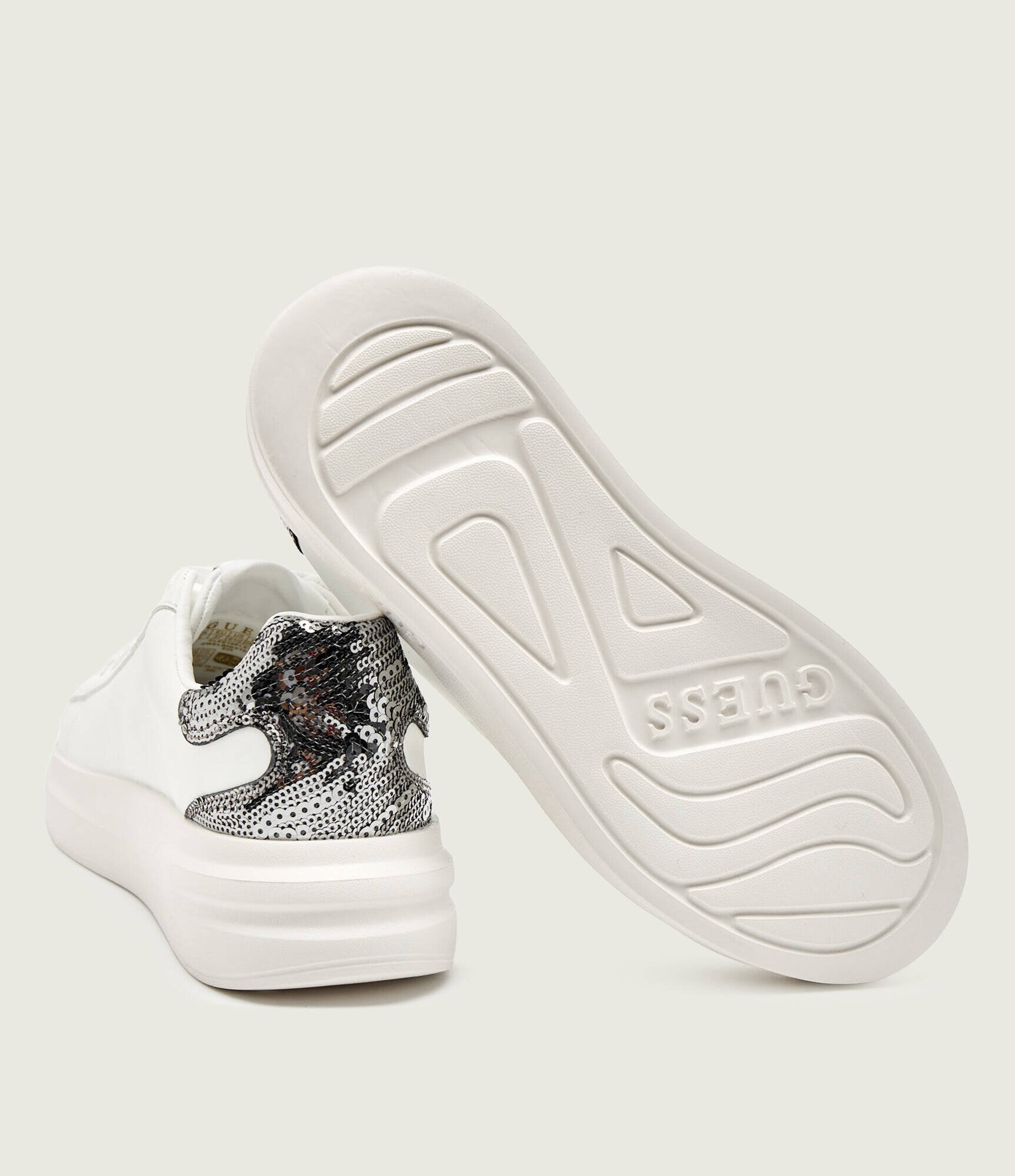 GUESS Teniși din piele ELBINA10