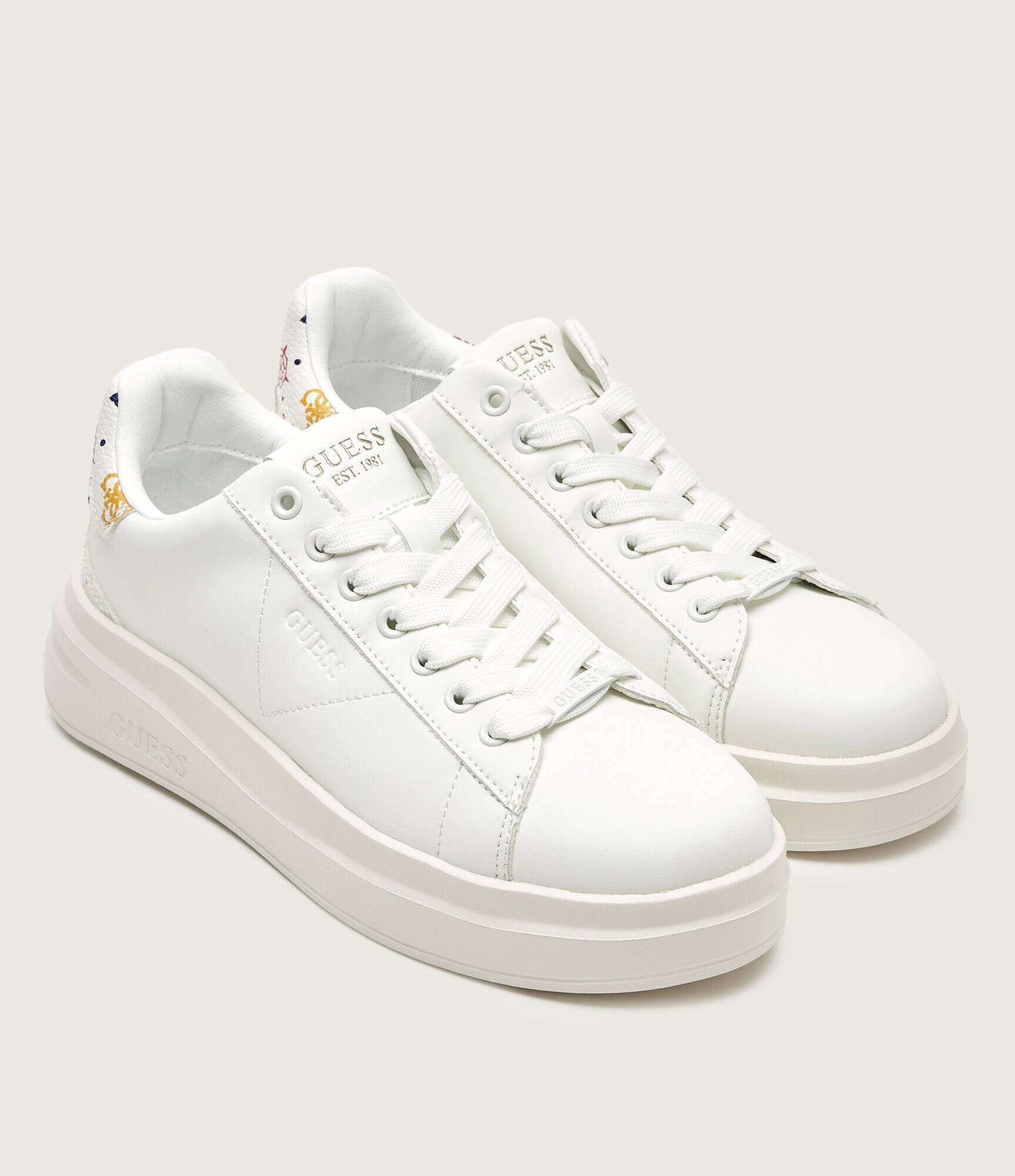 GUESS Teniși din piele Elbina11