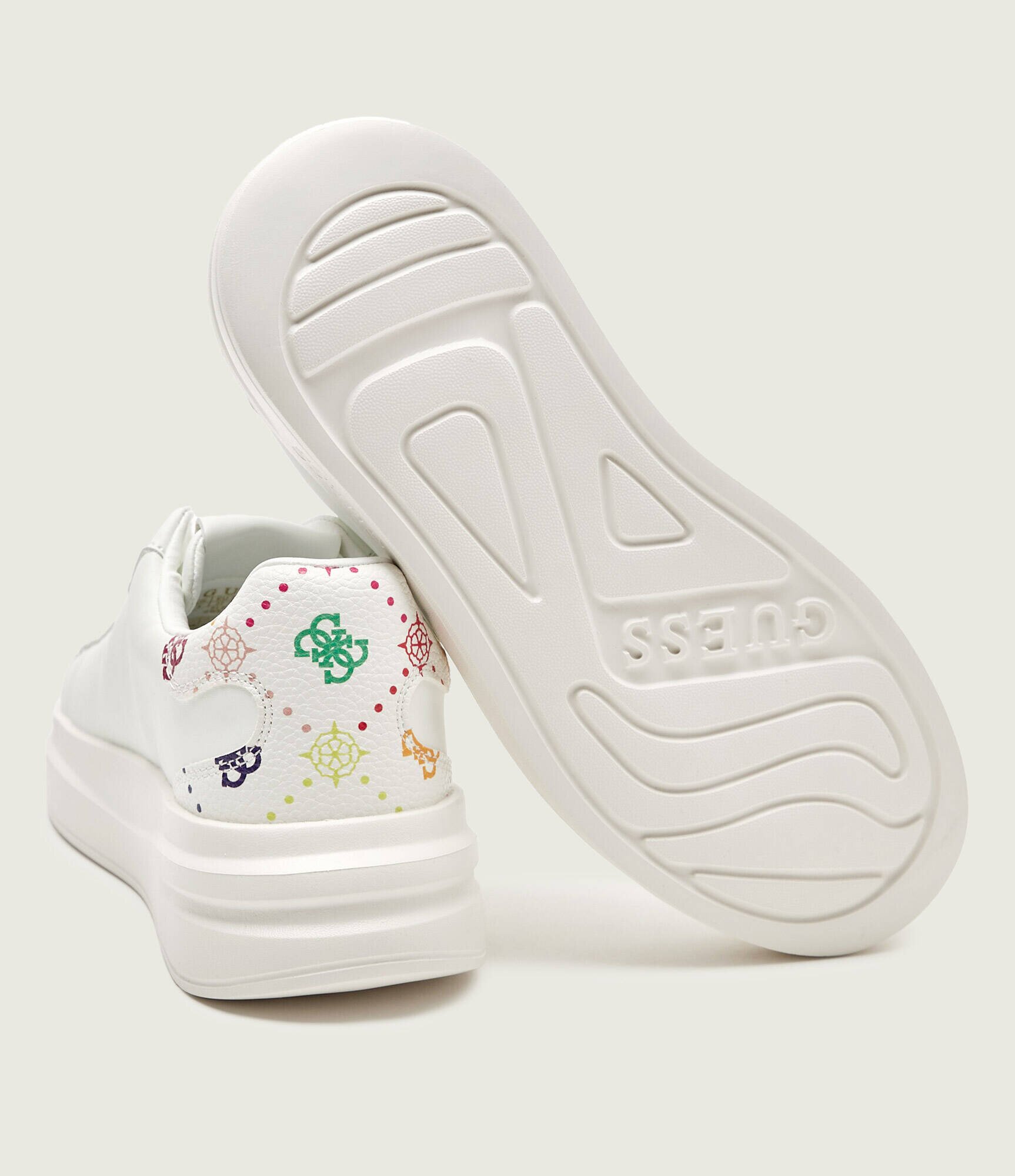 GUESS Teniși din piele Elbina11