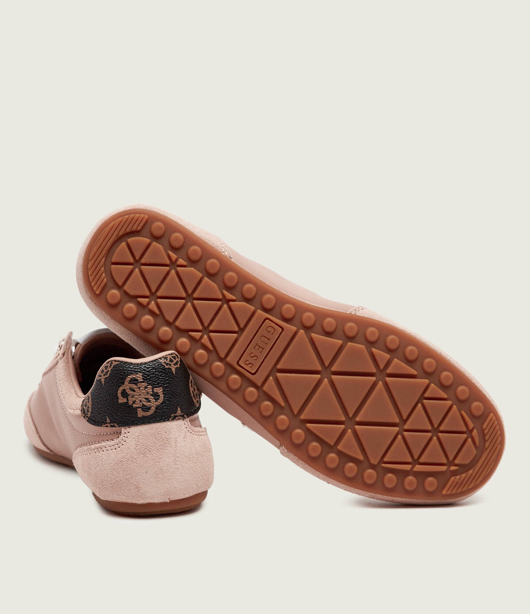 GUESS Teniși din piele Relli | piele întoarsă
