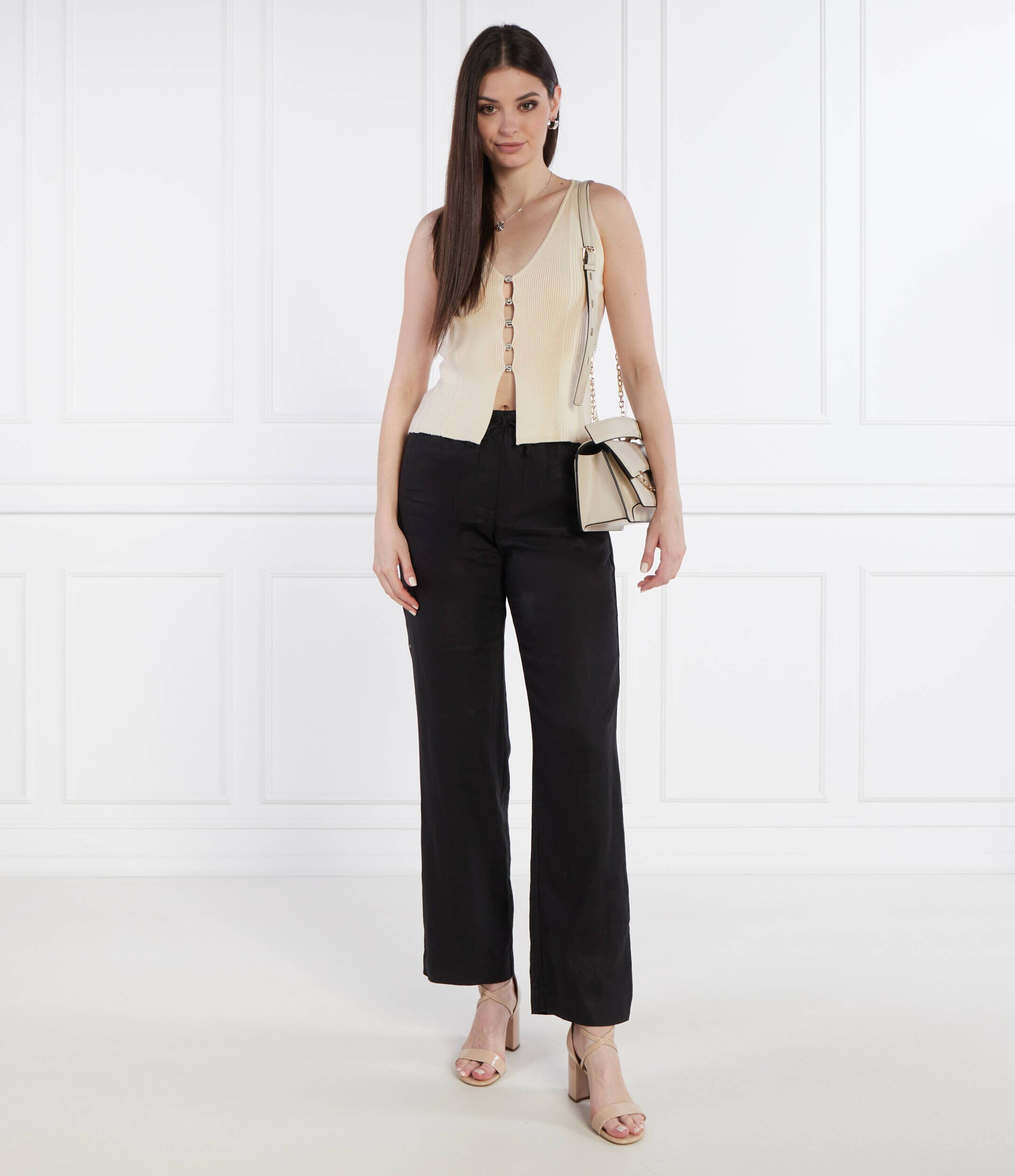 GUESS Top SL ALPHABET CHARM MEGHEN | Regular Fit