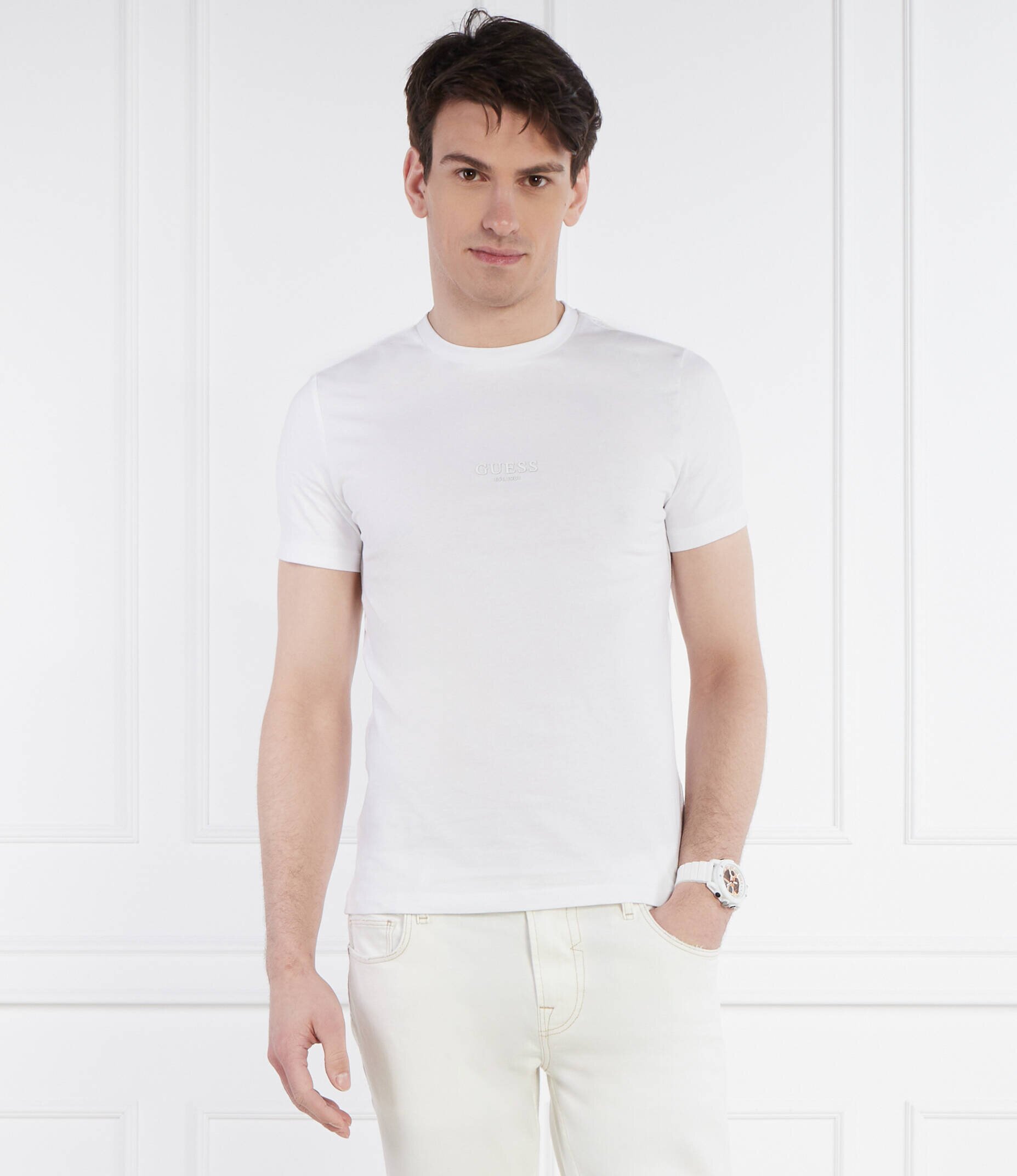 GUESS Tricou AIDY CN SS TEE