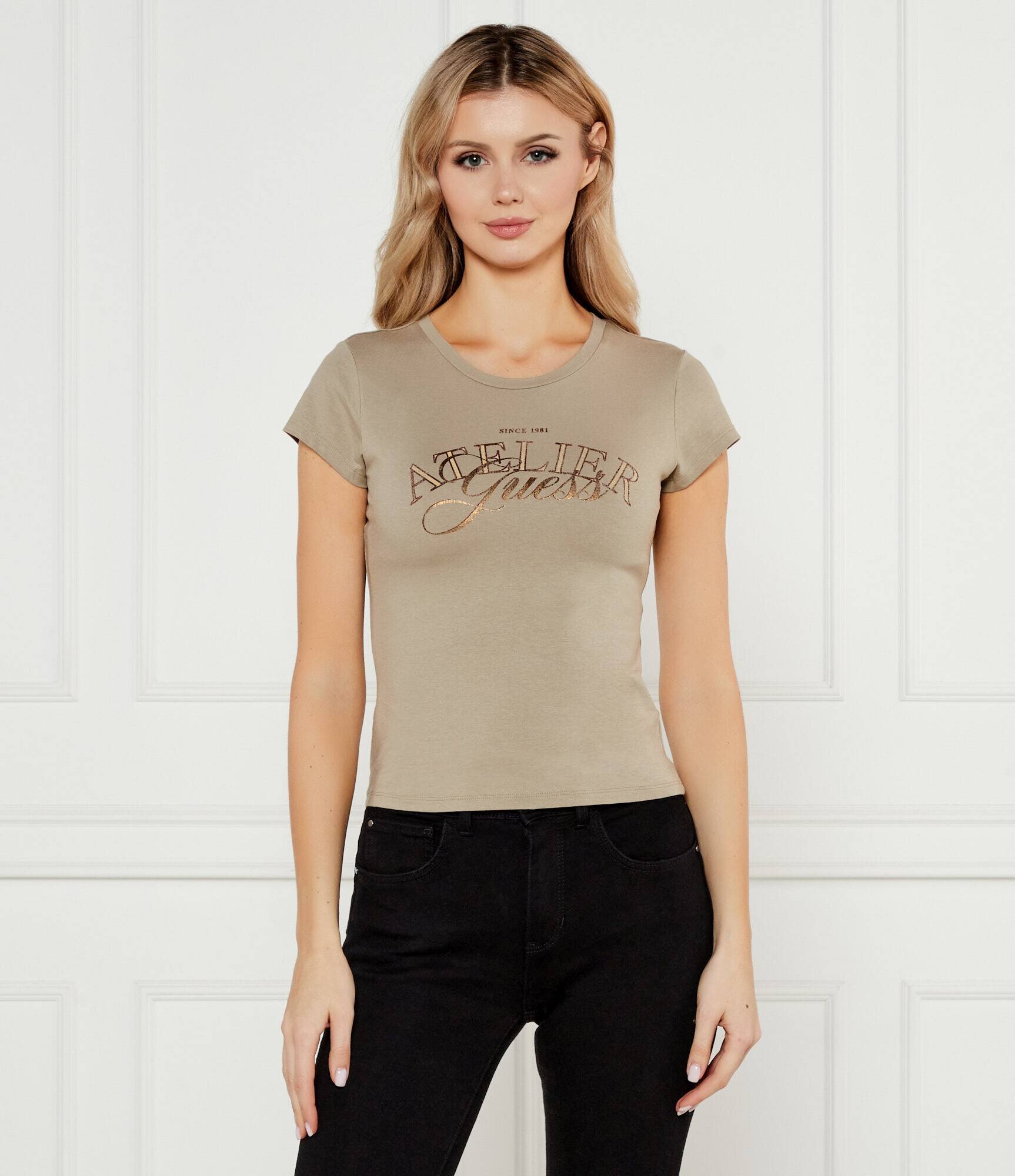 GUESS Tricou ATELIER R5 | Slim Fit