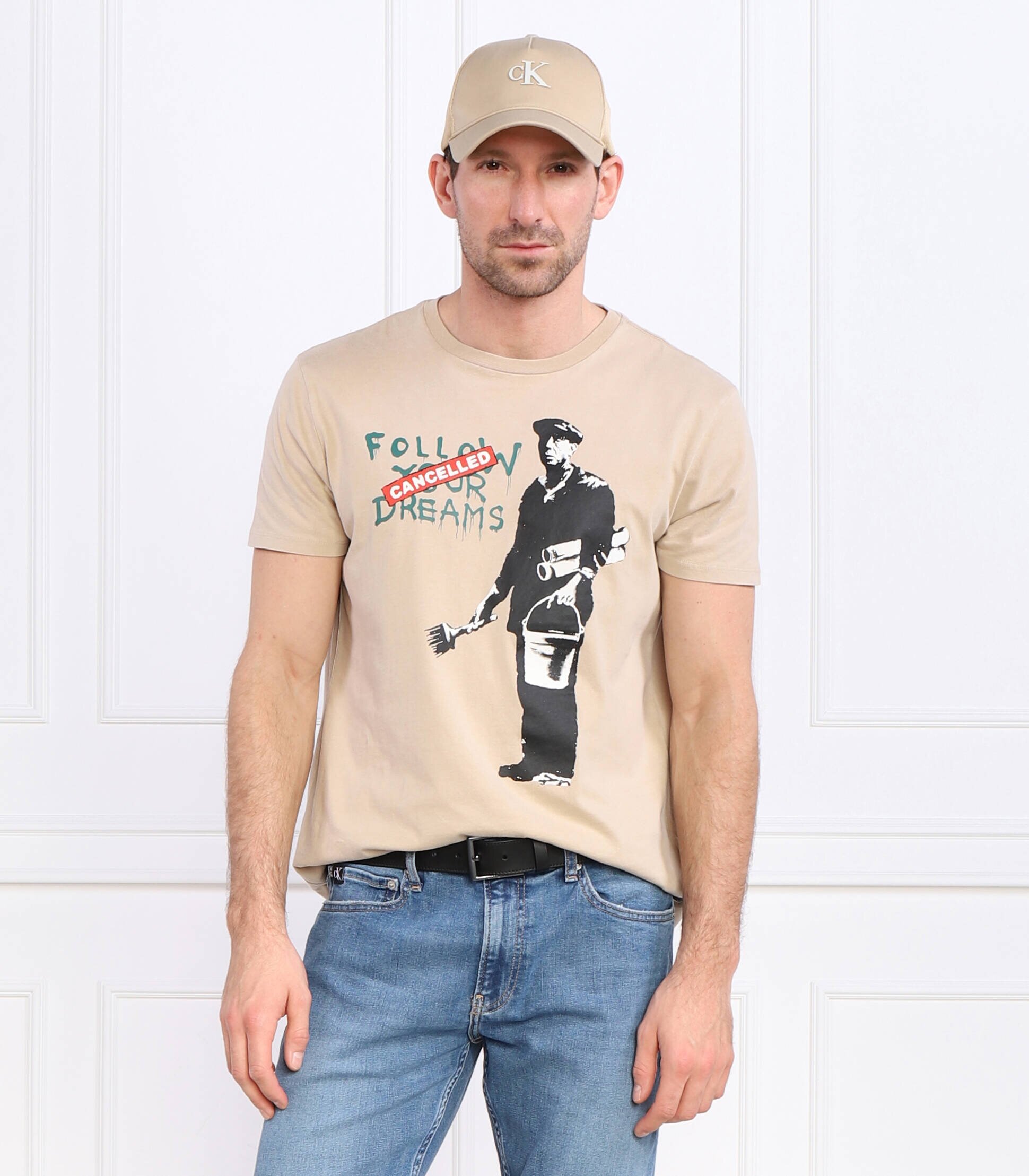 GUESS Tricou CANCELLED DREAMS | Regular Fit