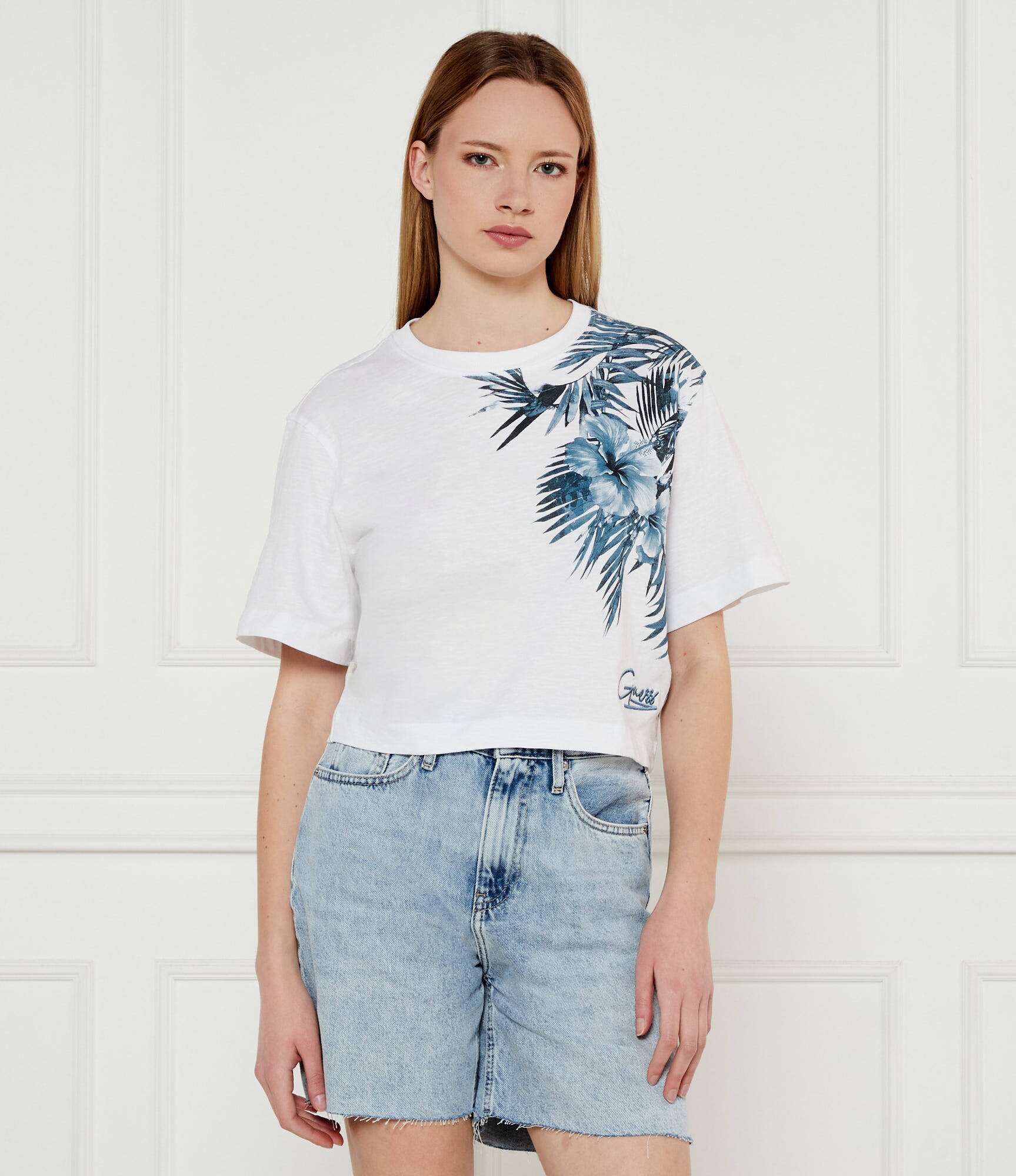 GUESS Tricou | Cropped Fit
