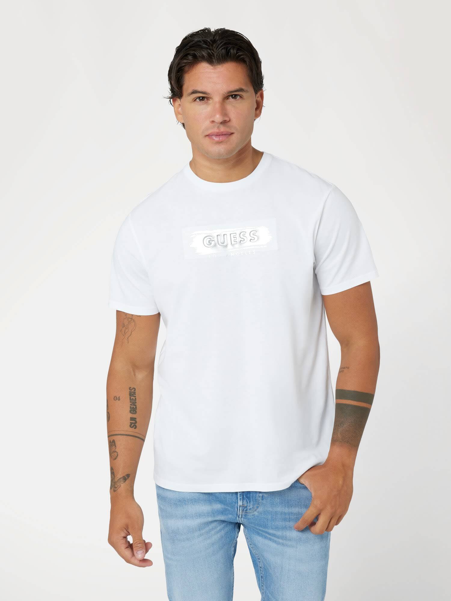 GUESS Tricou DEBOSS | Slim Fit