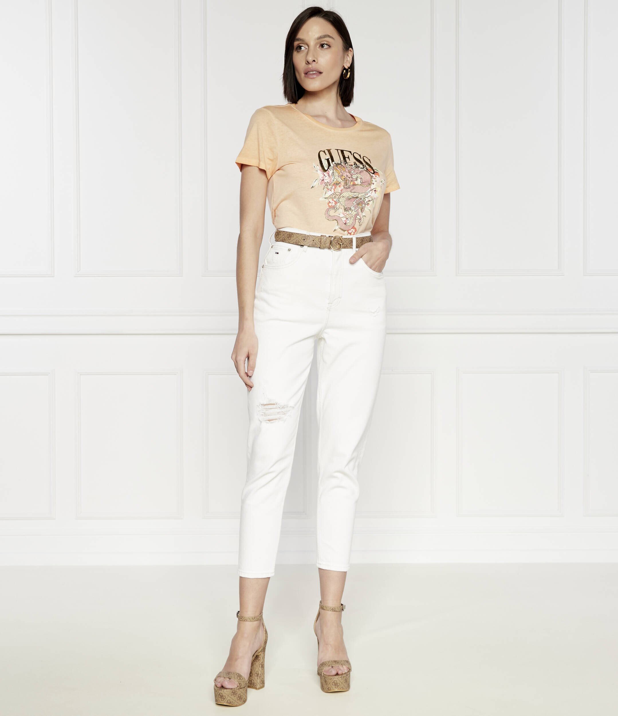 GUESS Tricou DRAGON EASY | Regular Fit