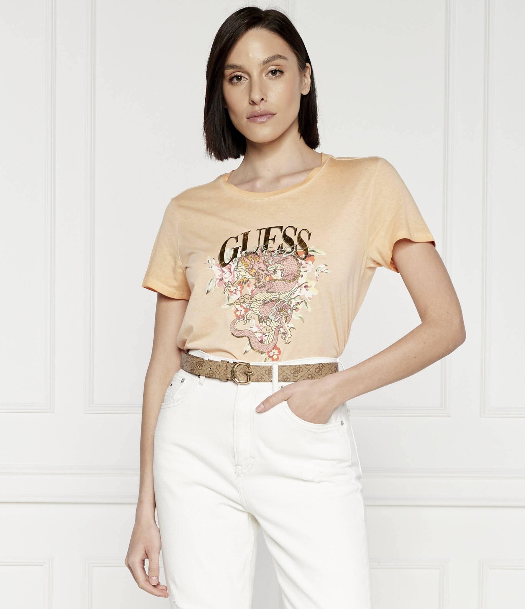 GUESS Tricou DRAGON EASY | Regular Fit