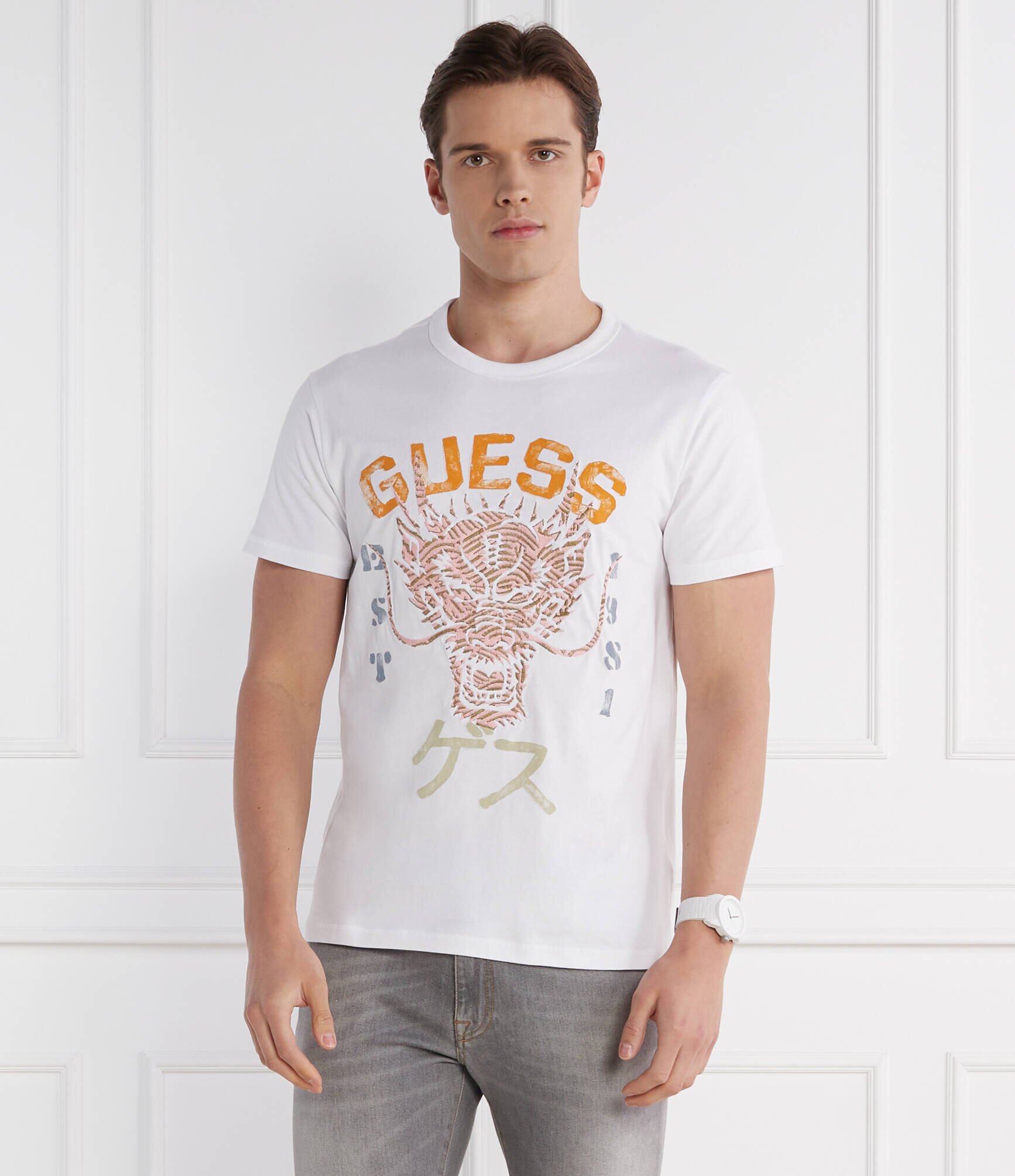 GUESS Tricou DRAGON | Regular Fit