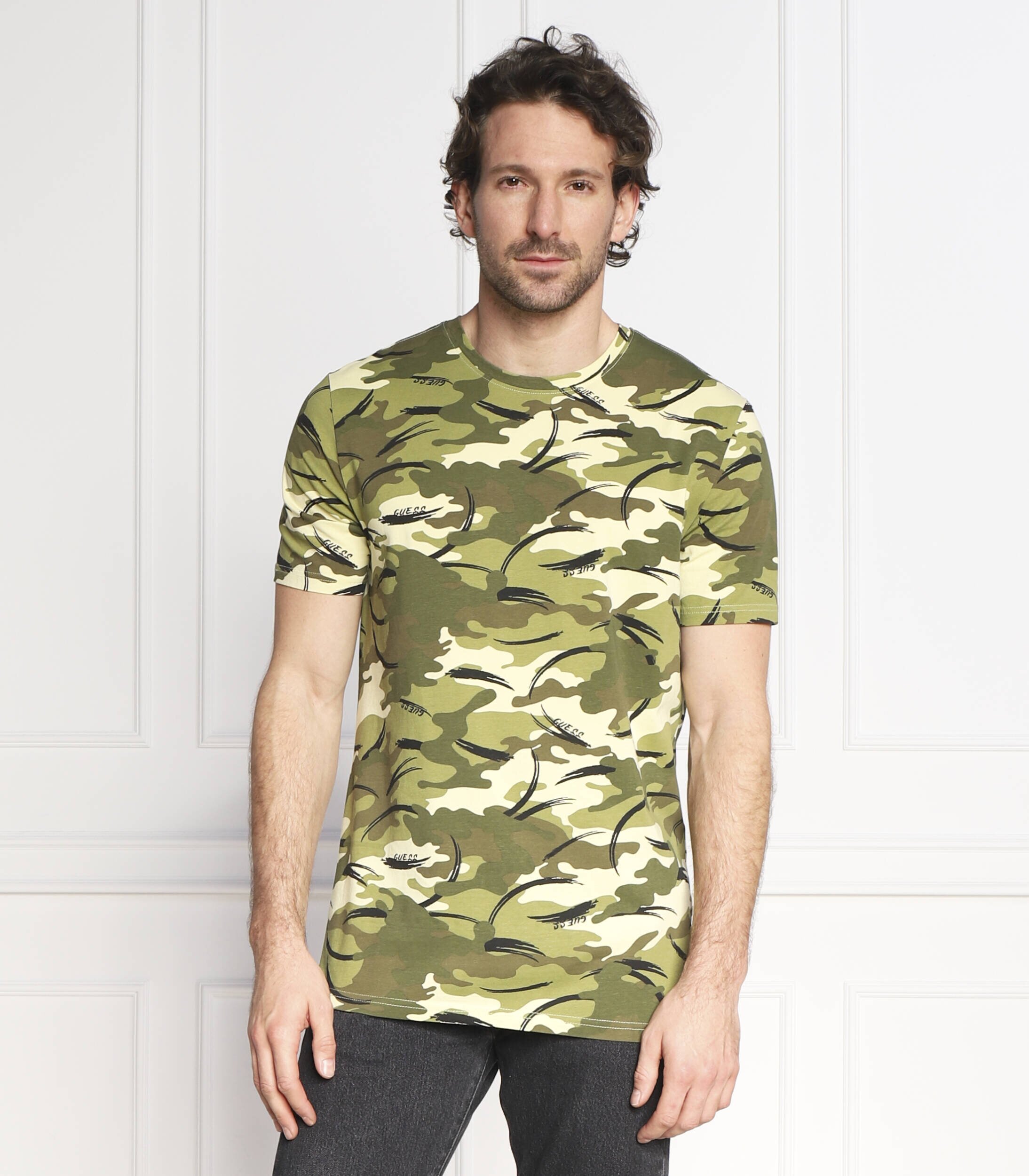 GUESS Tricou ELEAZAR | Regular Fit
