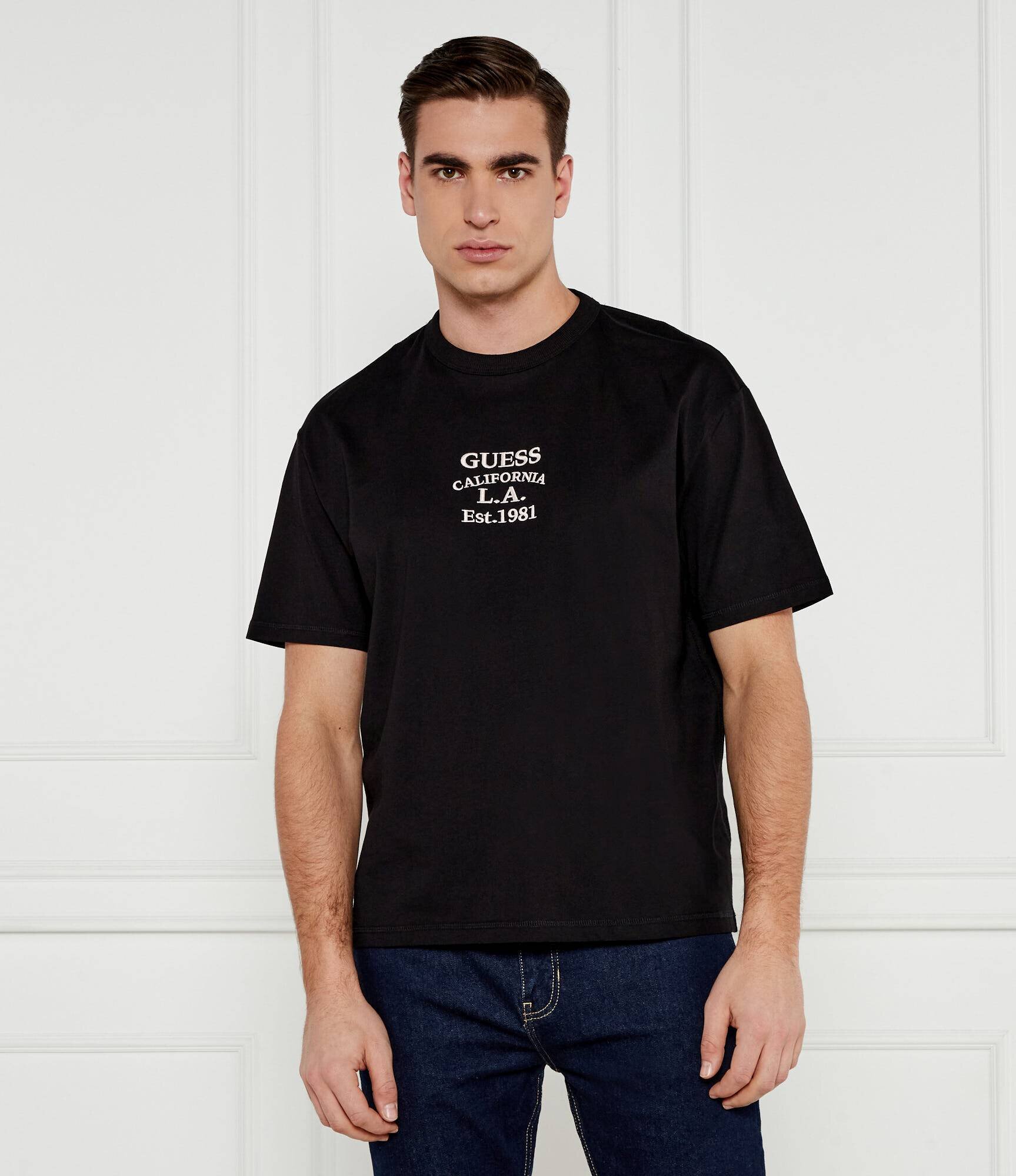 GUESS Tricou Embro | Classic fit