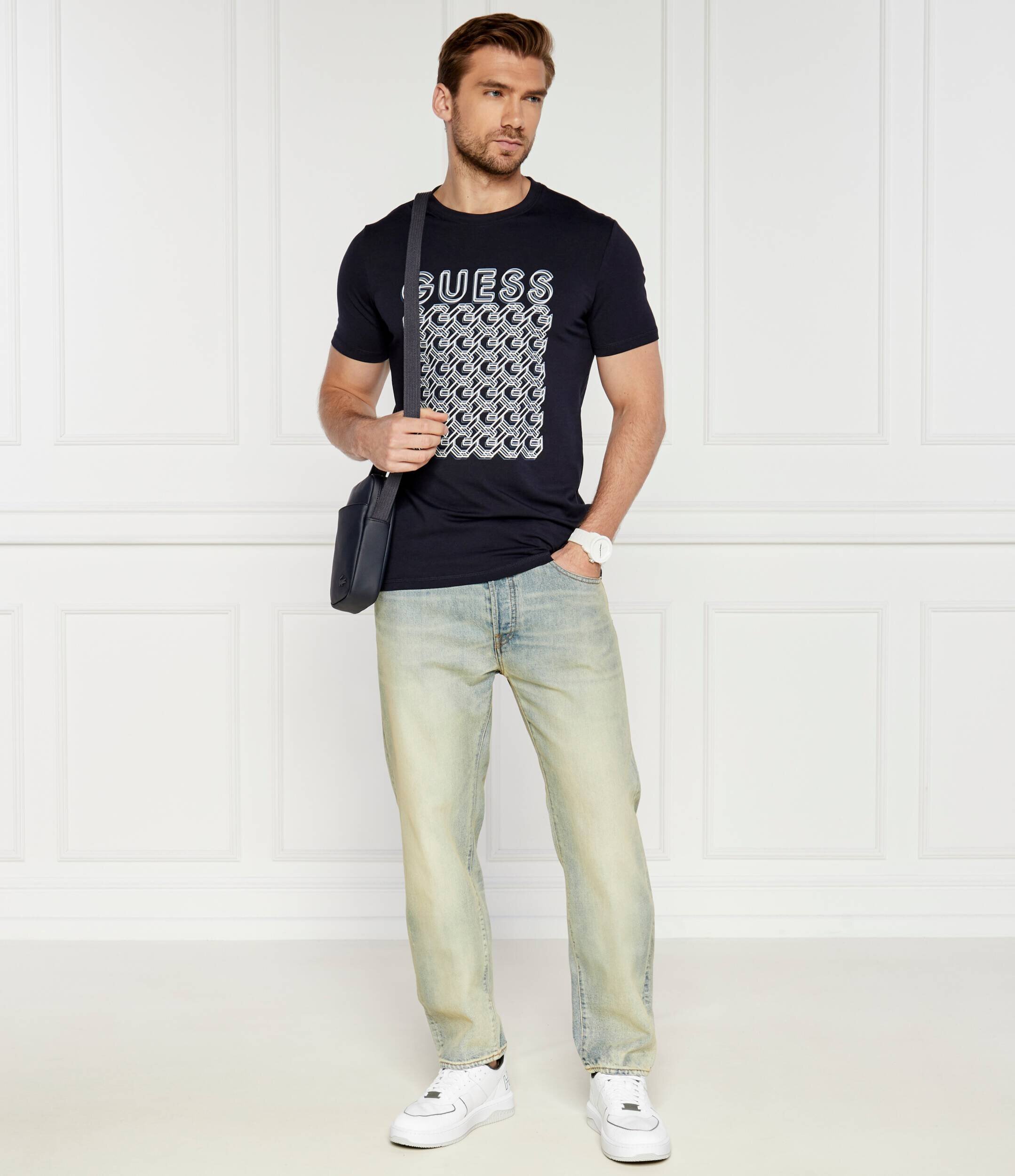 GUESS Tricou G CHAIN | Slim Fit