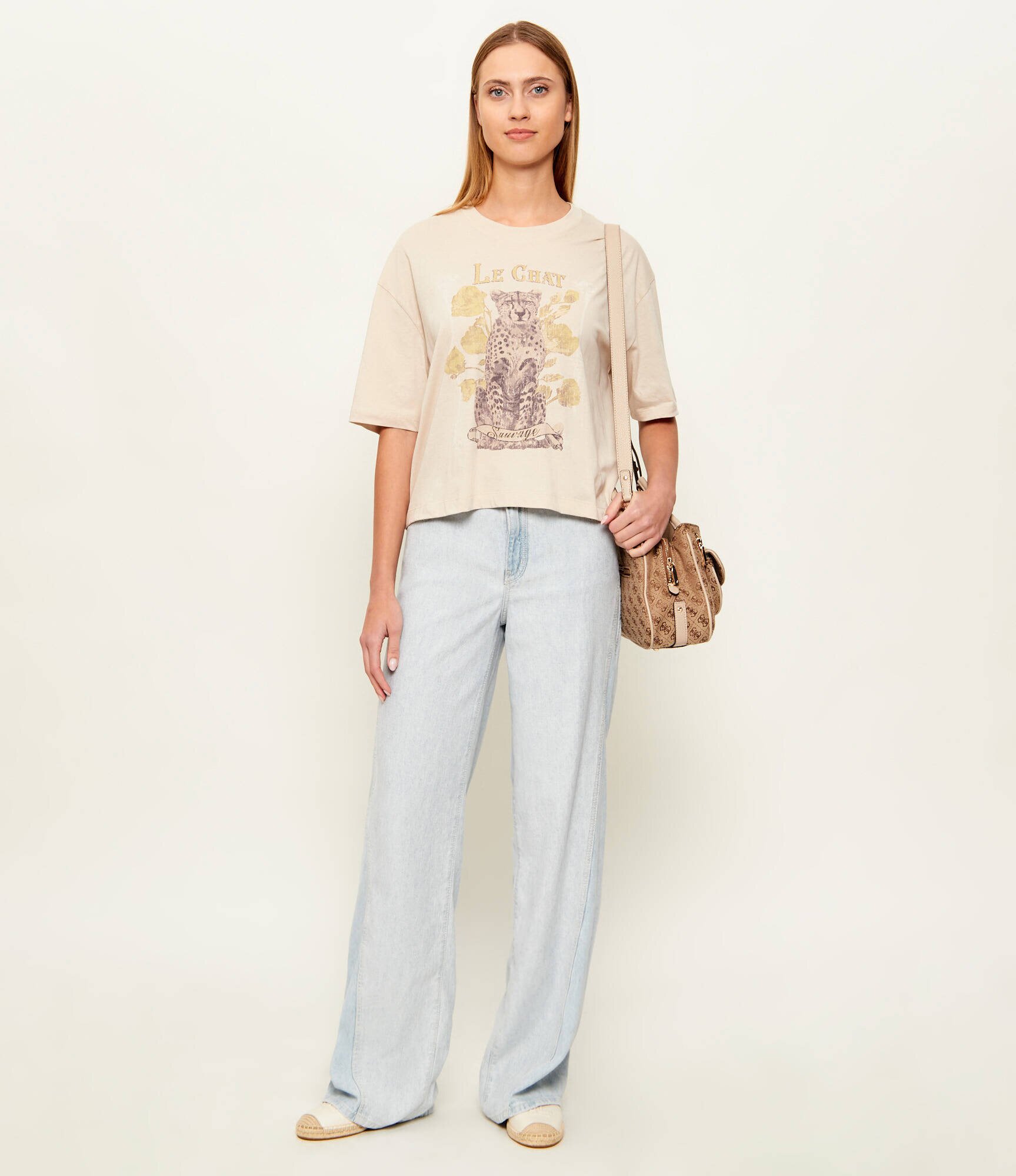 GUESS Tricou LE CHAT | regular fit
