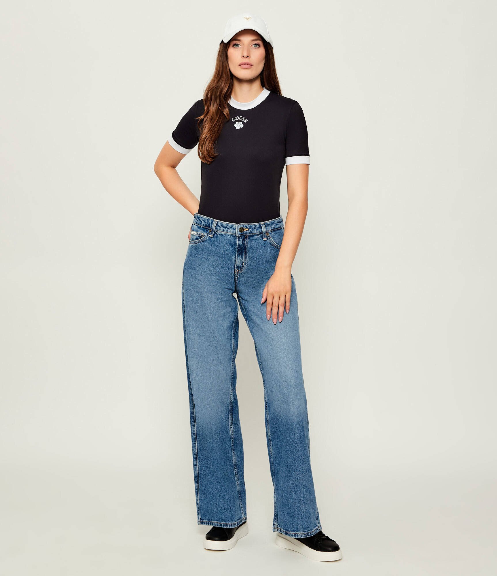 GUESS Tricou MINI ROSE | Slim Fit