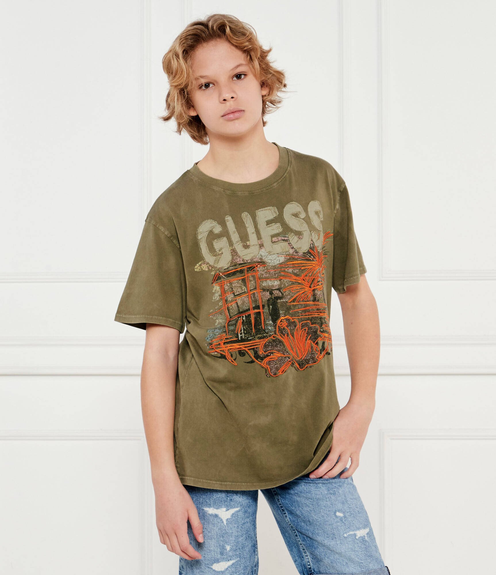 GUESS Tricou | Oversize fit
