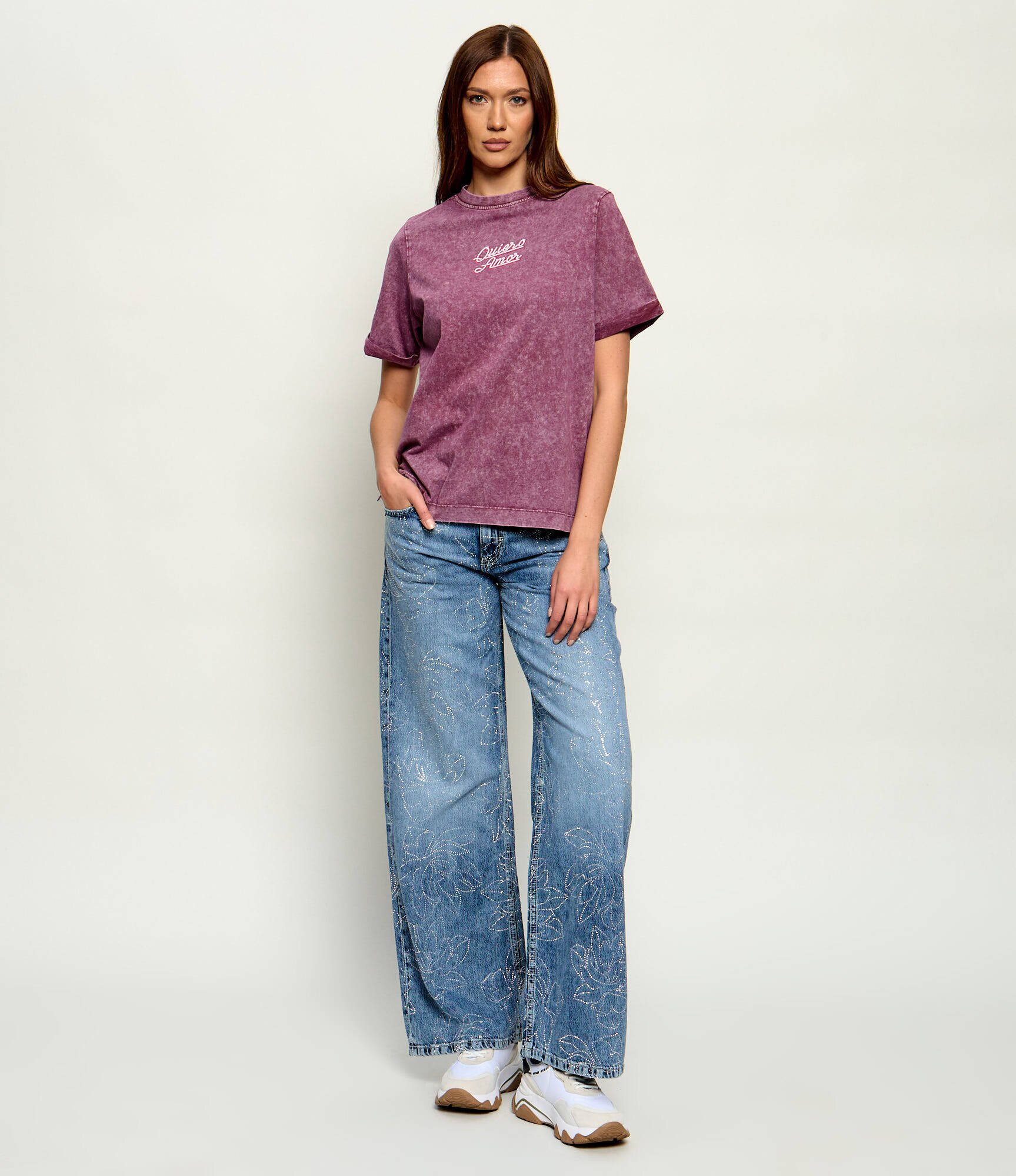 GUESS Tricou Quiero Amor | Relaxed fit