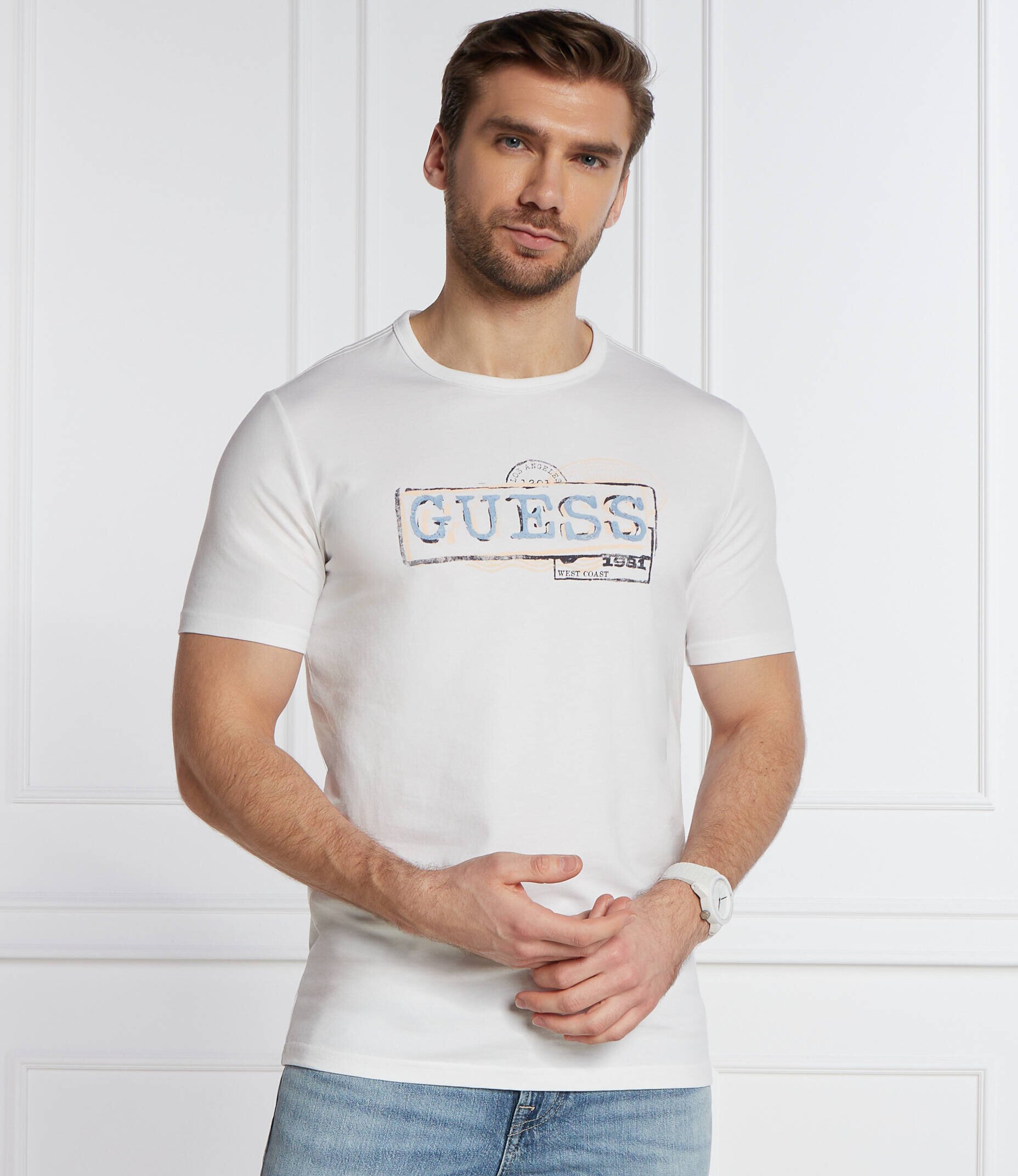 GUESS Tricou | Slim Fit