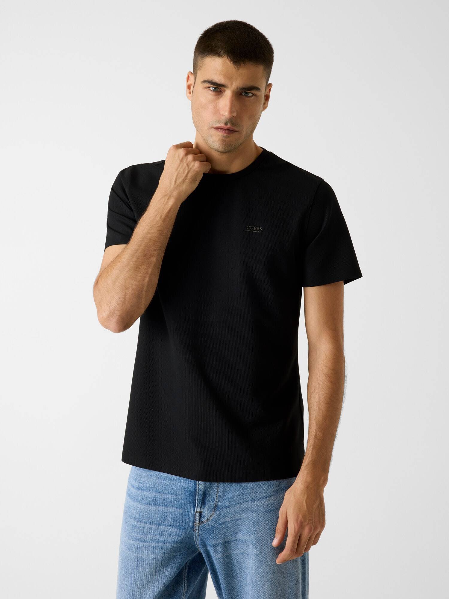 GUESS Tricou | Slim Fit | stretch