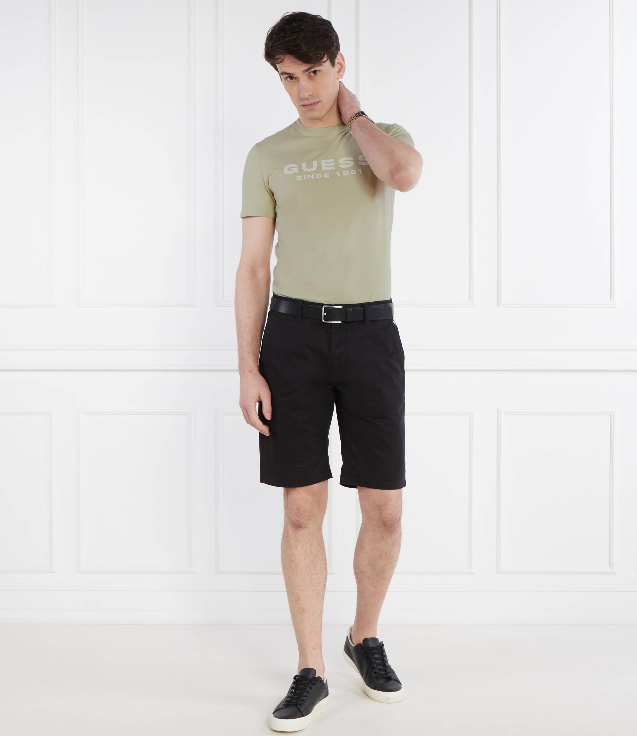 GUESS Tricou | Slim Fit | stretch