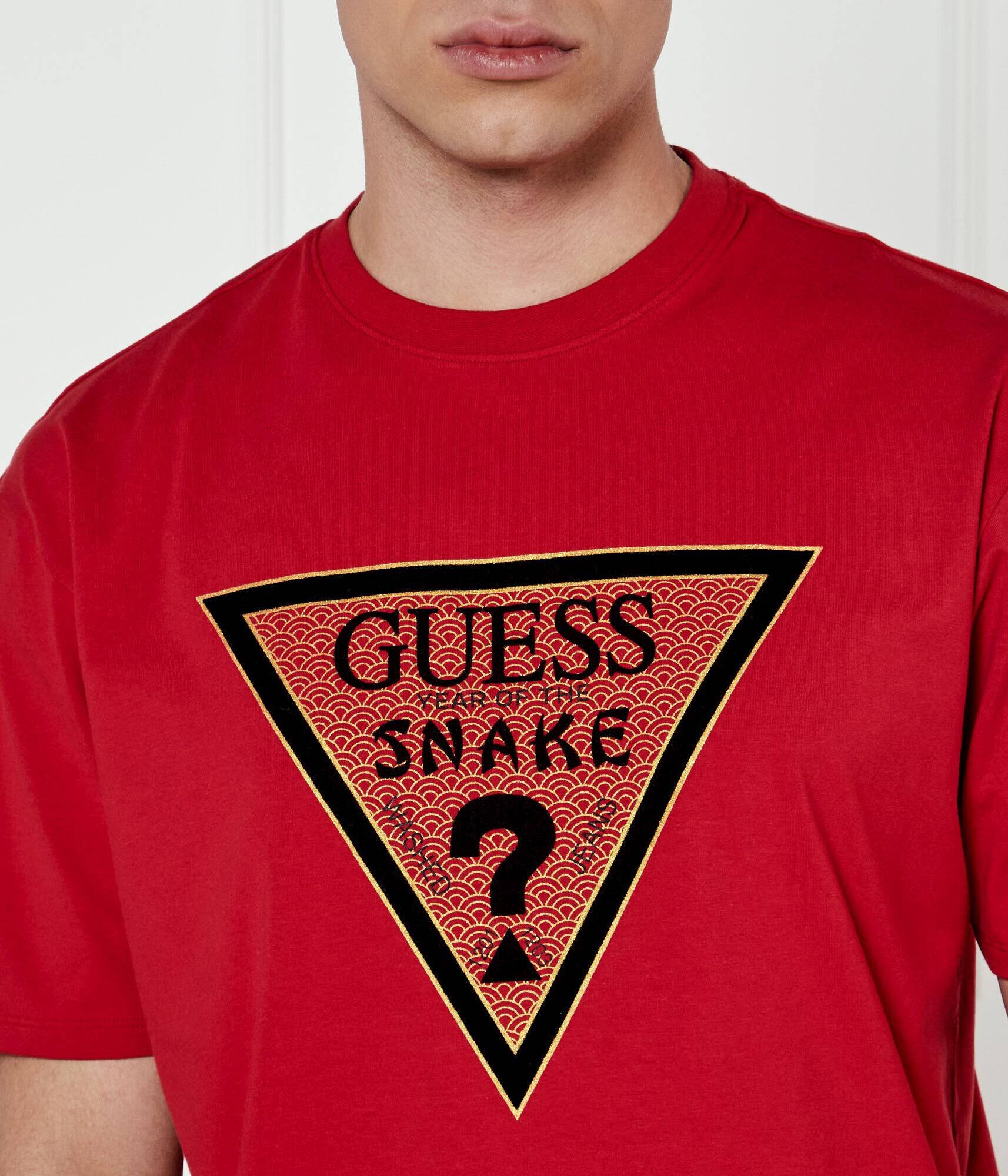 GUESS Tricou Snake | Oversize fit