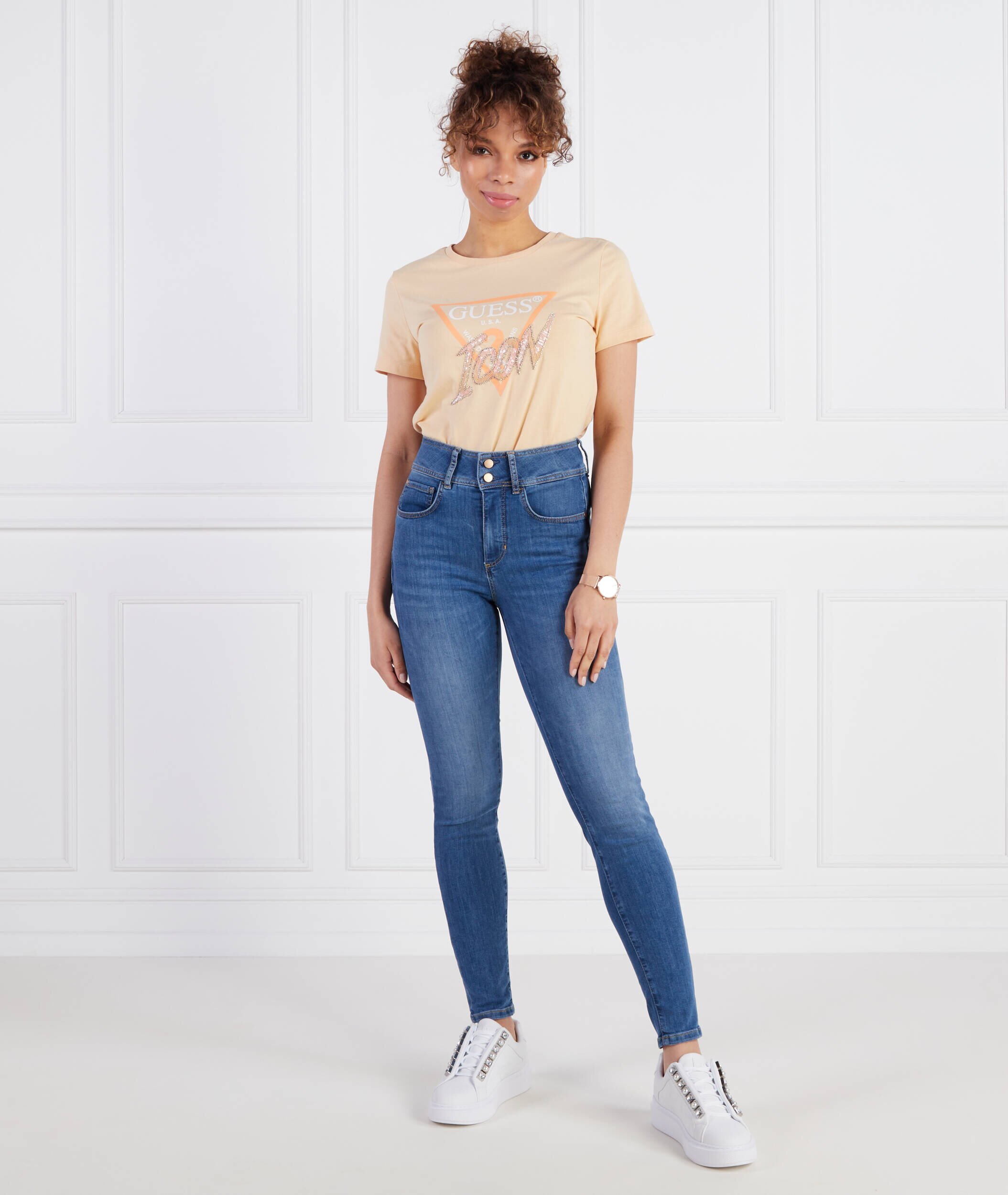 GUESS Tricou | Straight fit