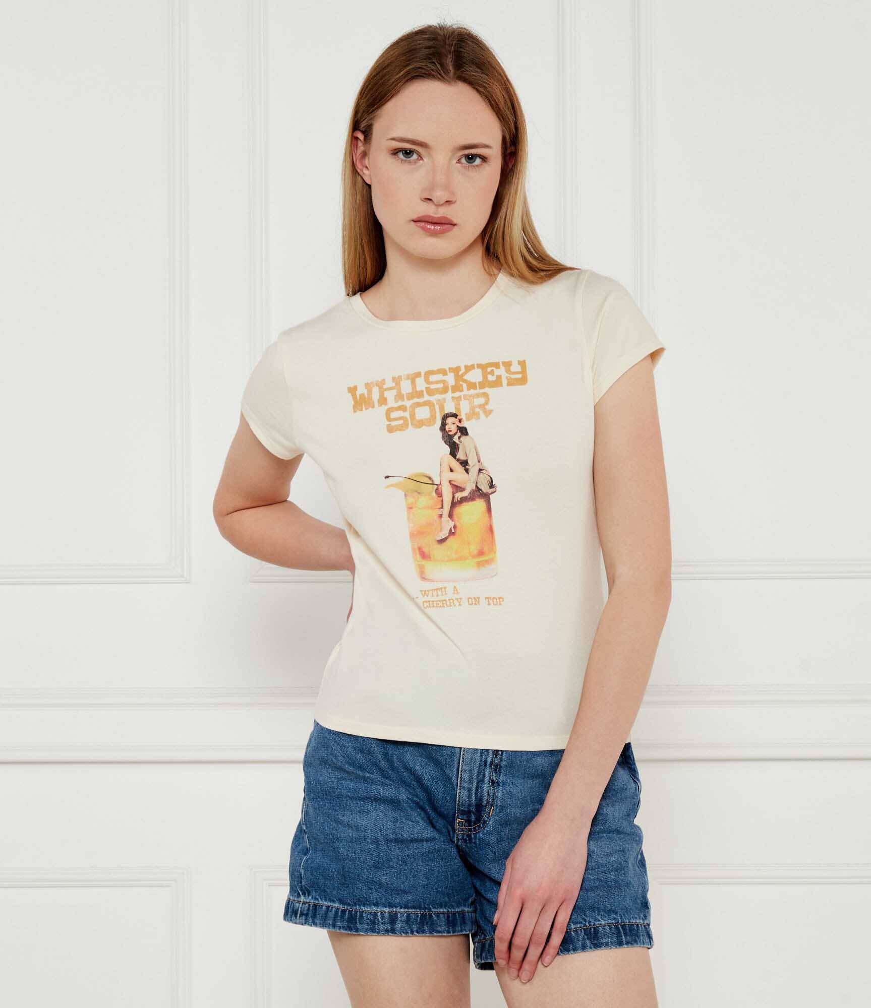 GUESS Tricou VINTAGE GIRL R5 | regular fit