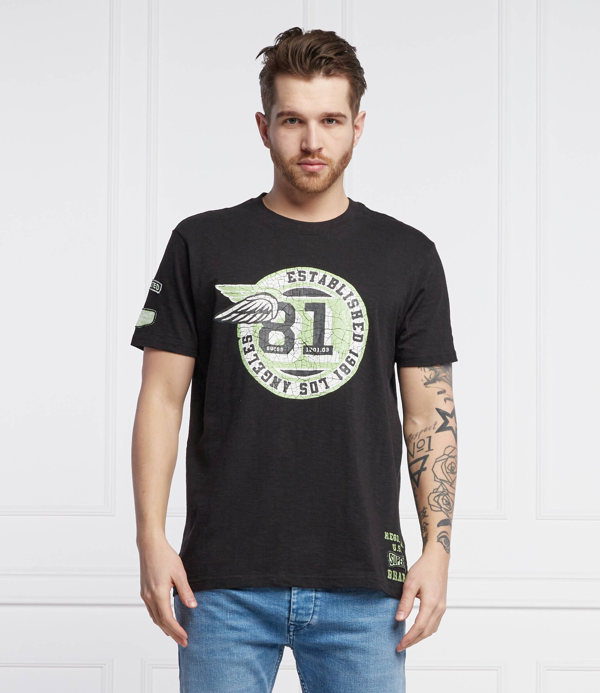 GUESS Tricou WINGY | Regular Fit