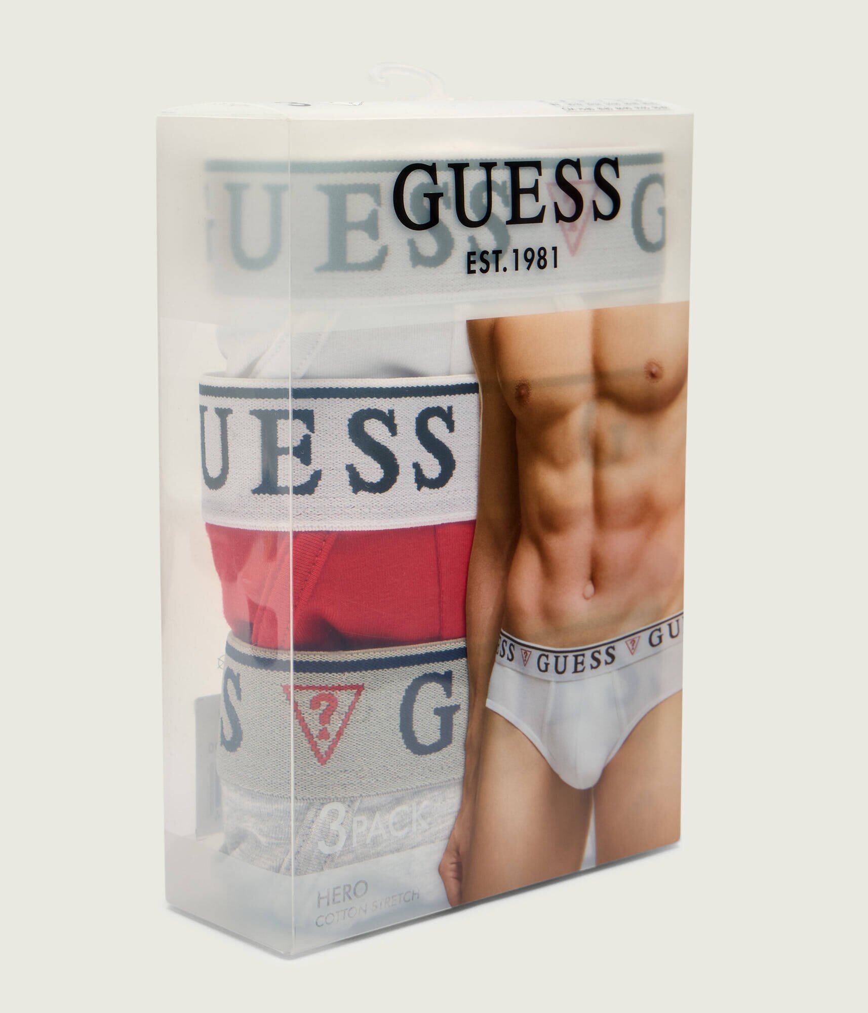 Guess Underwear Chiloți slipi 3-pack BRIAN HERO