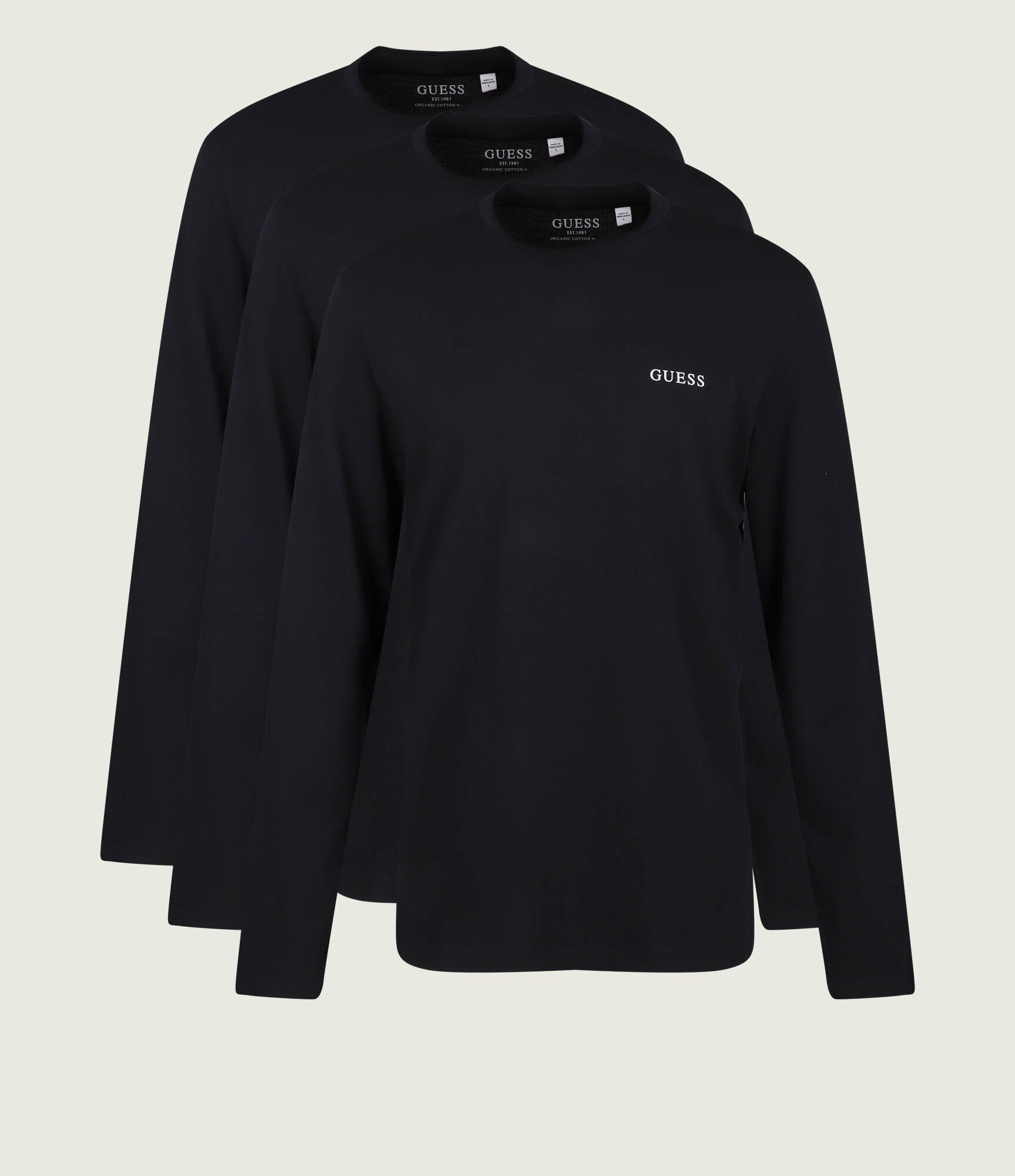 Guess Underwear Longsleeve 3-pack | regular fit