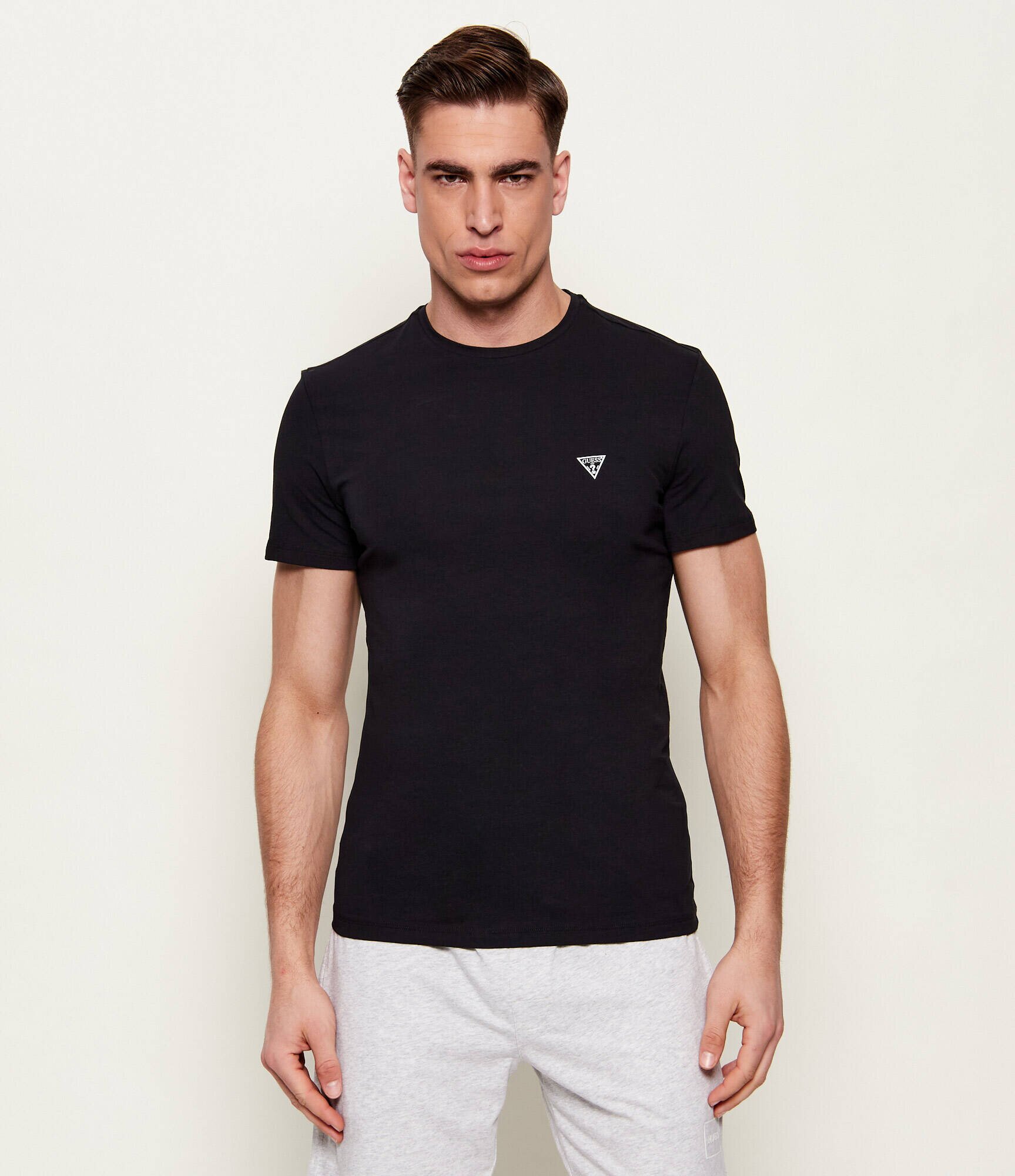 Guess Underwear Tricou CALEB HERO | Slim Fit | stretch