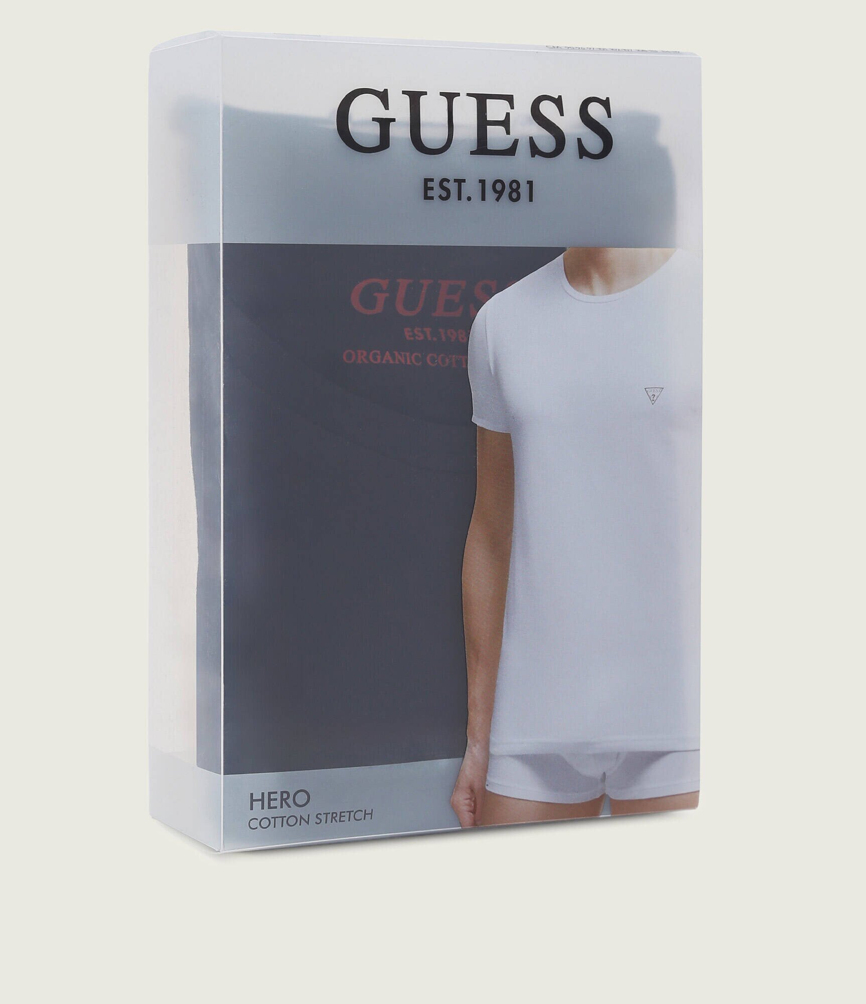 Guess Underwear Tricou CALEB HERO | Slim Fit | stretch
