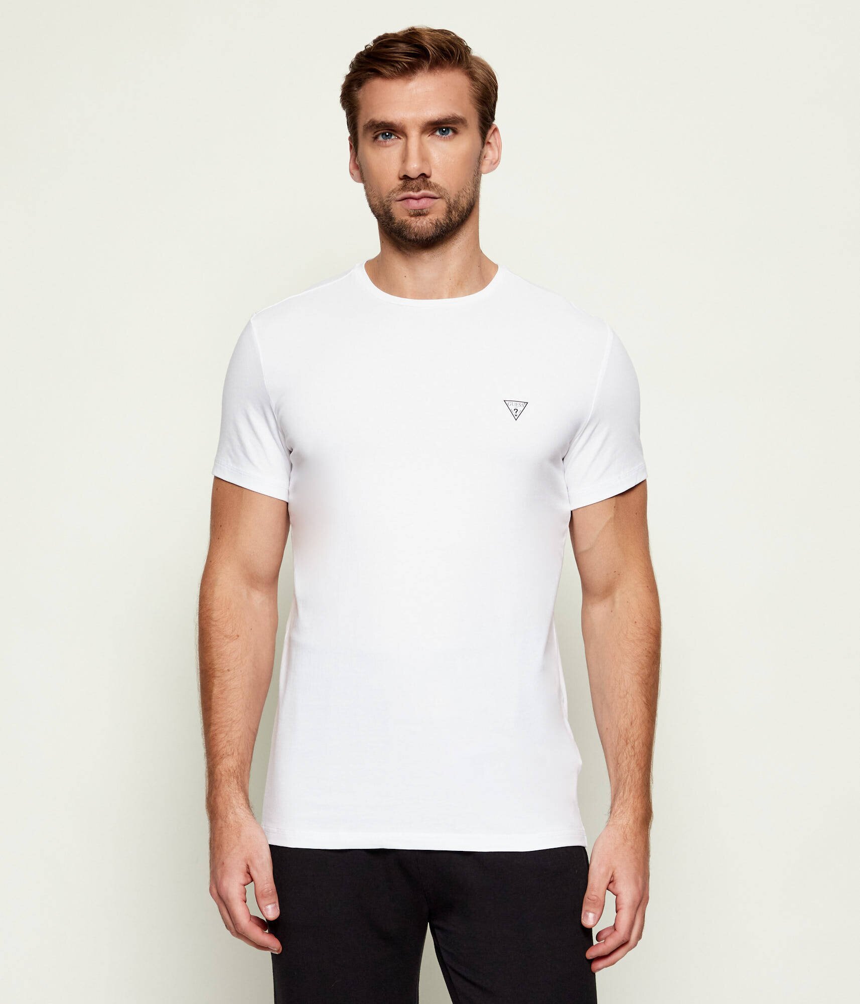Guess Underwear Tricou CALEB HERO | Slim Fit | stretch