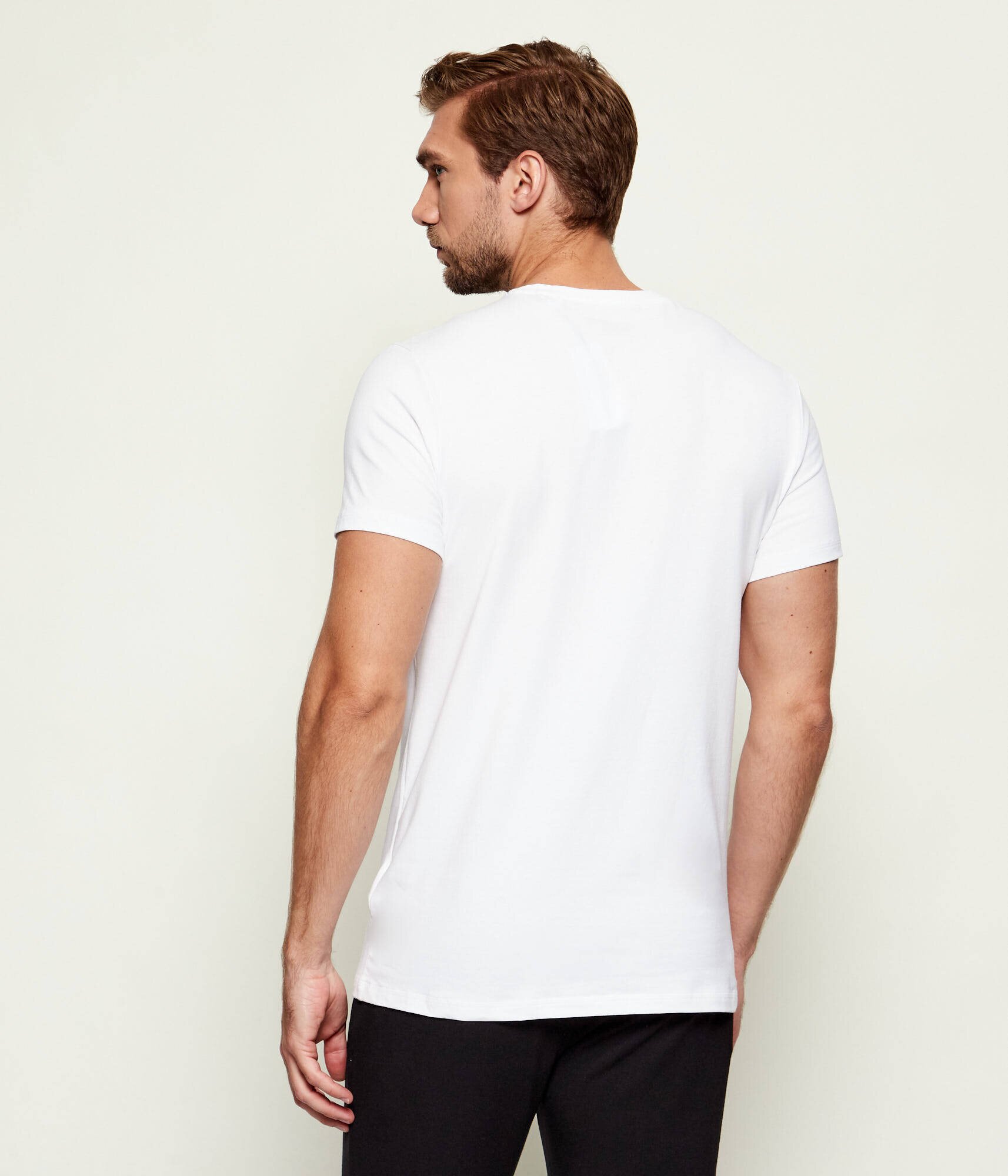 Guess Underwear Tricou CALEB HERO | Slim Fit | stretch