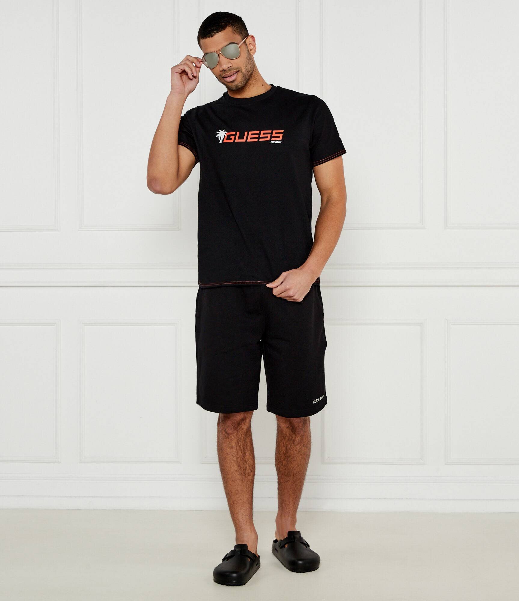 Guess Underwear Tricou PALM LOGO | Regular Fit