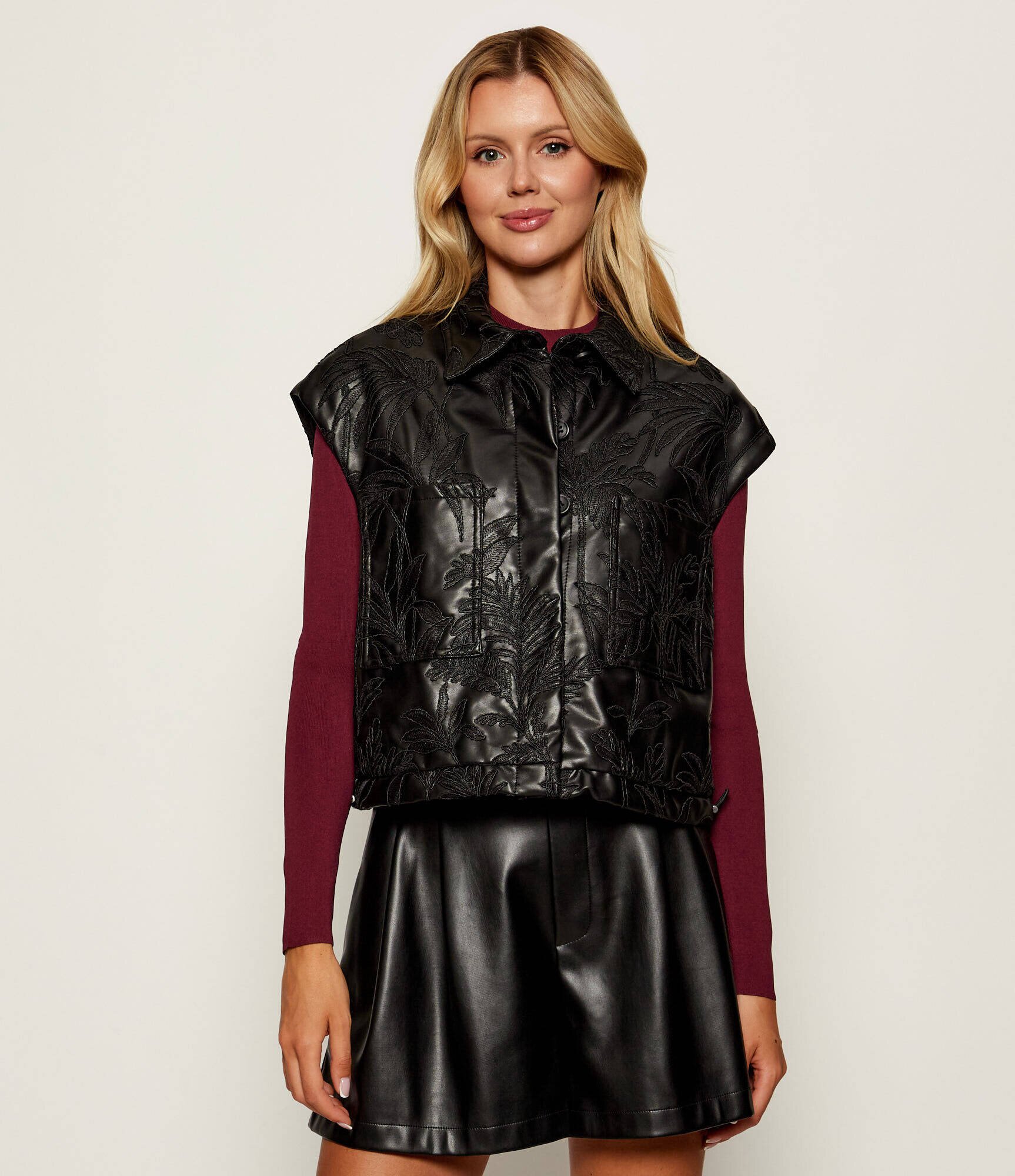 GUESS Vestă CHANTAL | Relaxed fit