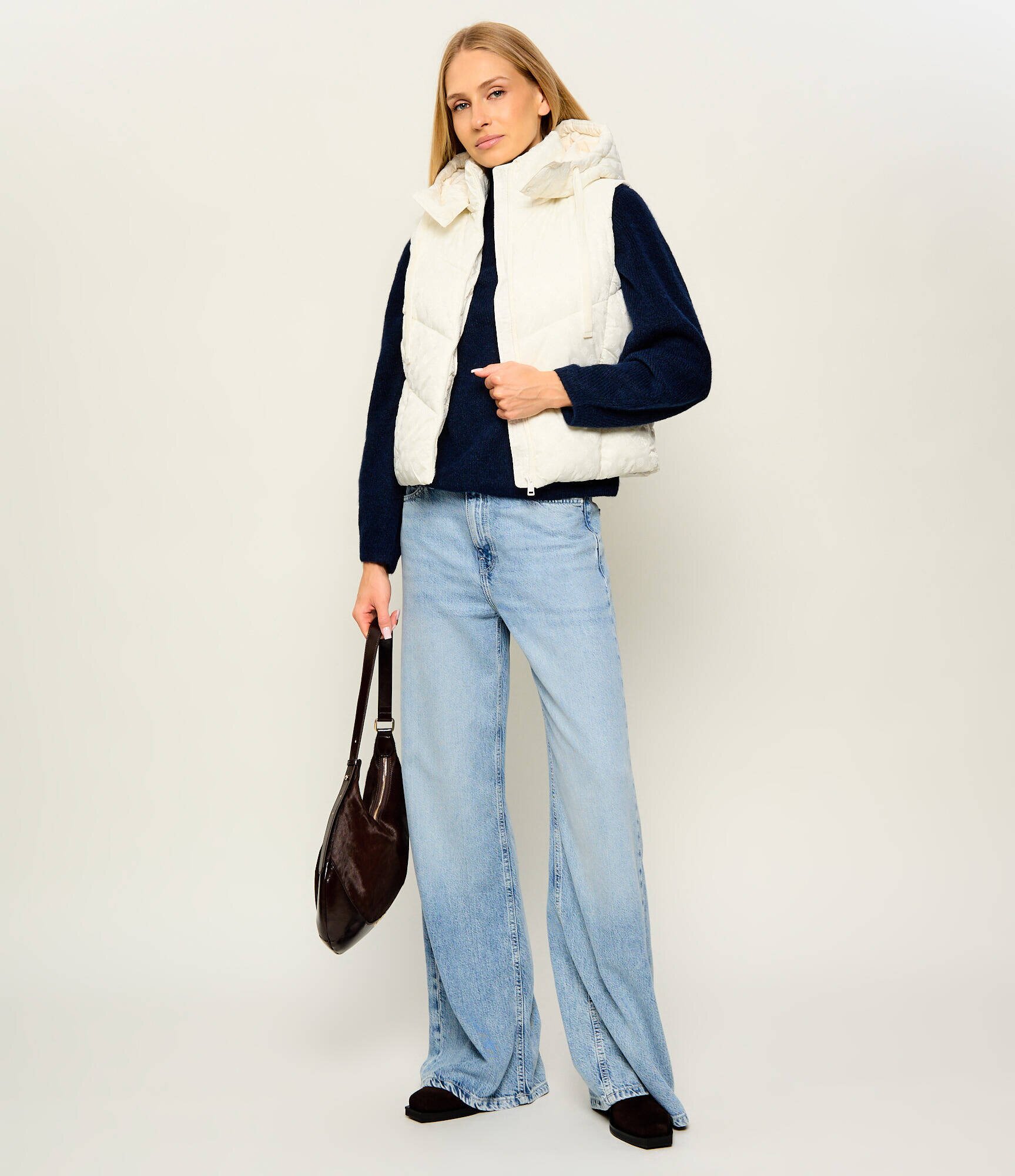 GUESS Vestă Daisy | Cropped Fit
