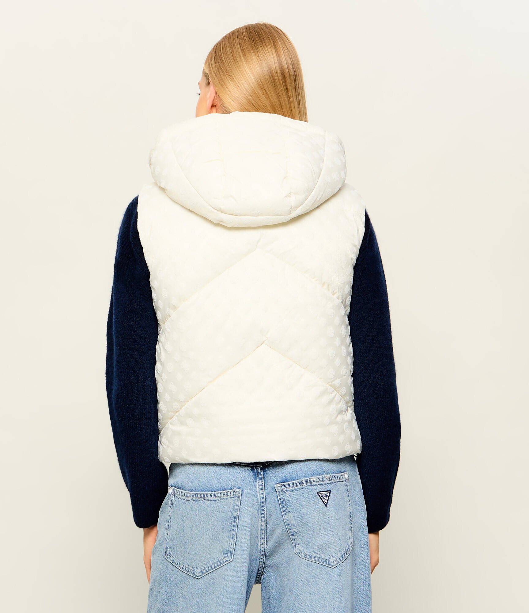 GUESS Vestă Daisy | Cropped Fit
