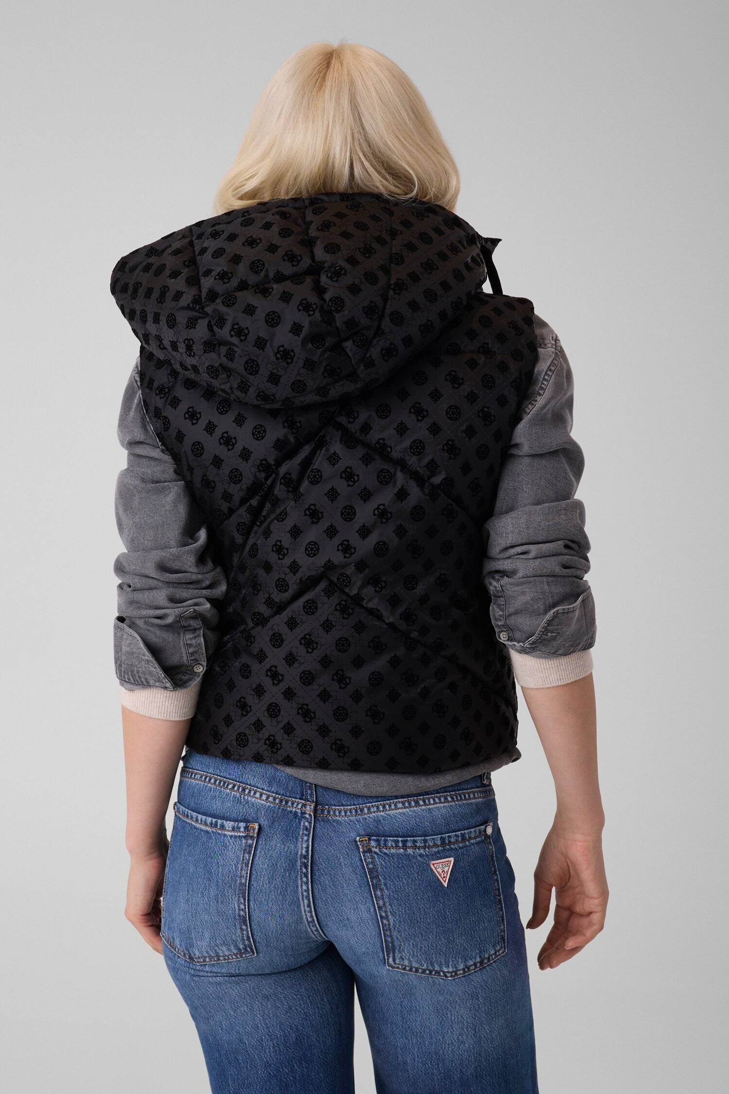 GUESS Vestă Daisy | Cropped Fit
