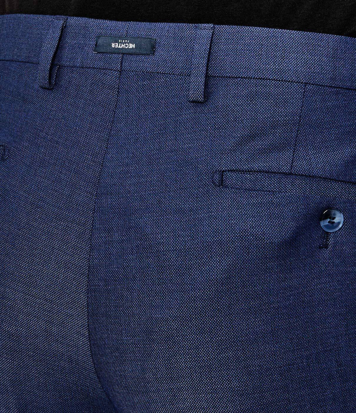 Hechter Paris Pantaloni | Slim Fit cu adaos de lână