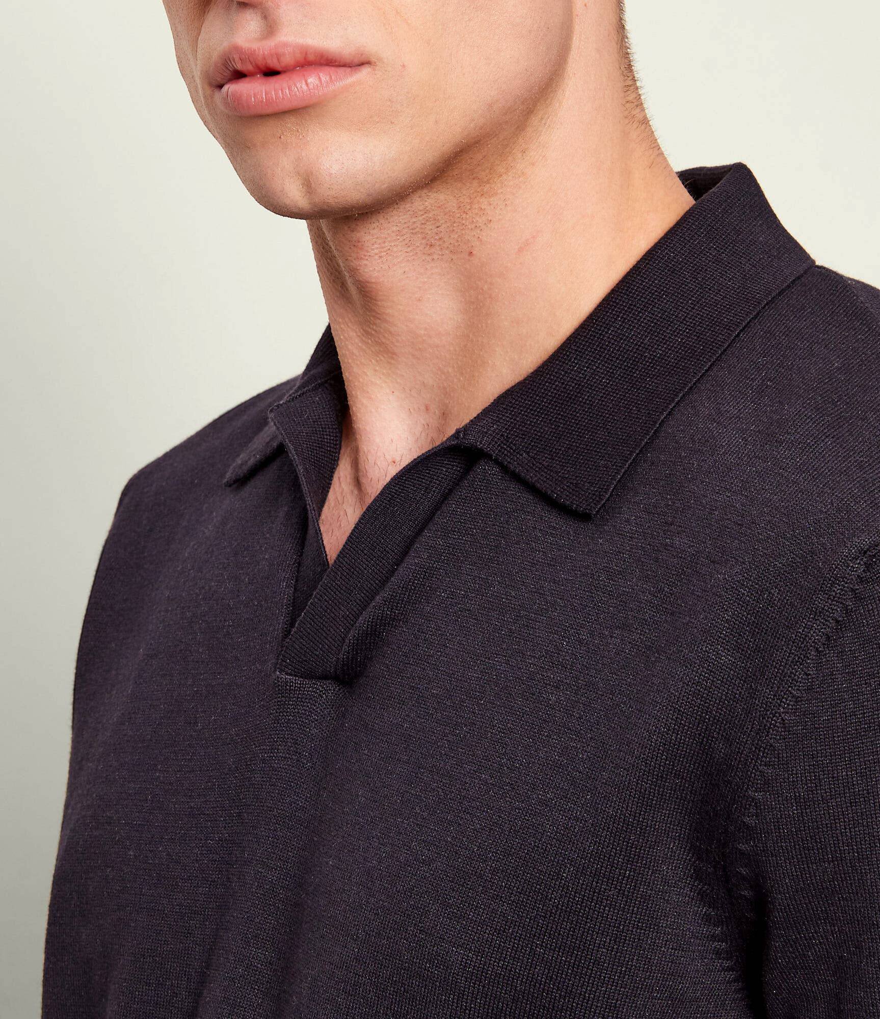 Hechter Paris Polo | regular fit cu adaos de mătase