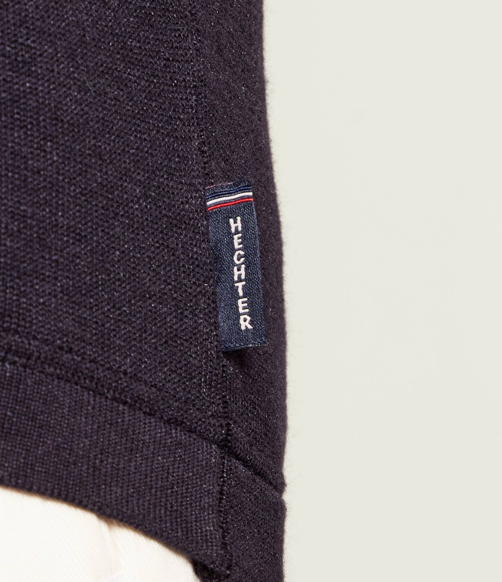 Hechter Paris Polo | regular fit cu adaos de mătase