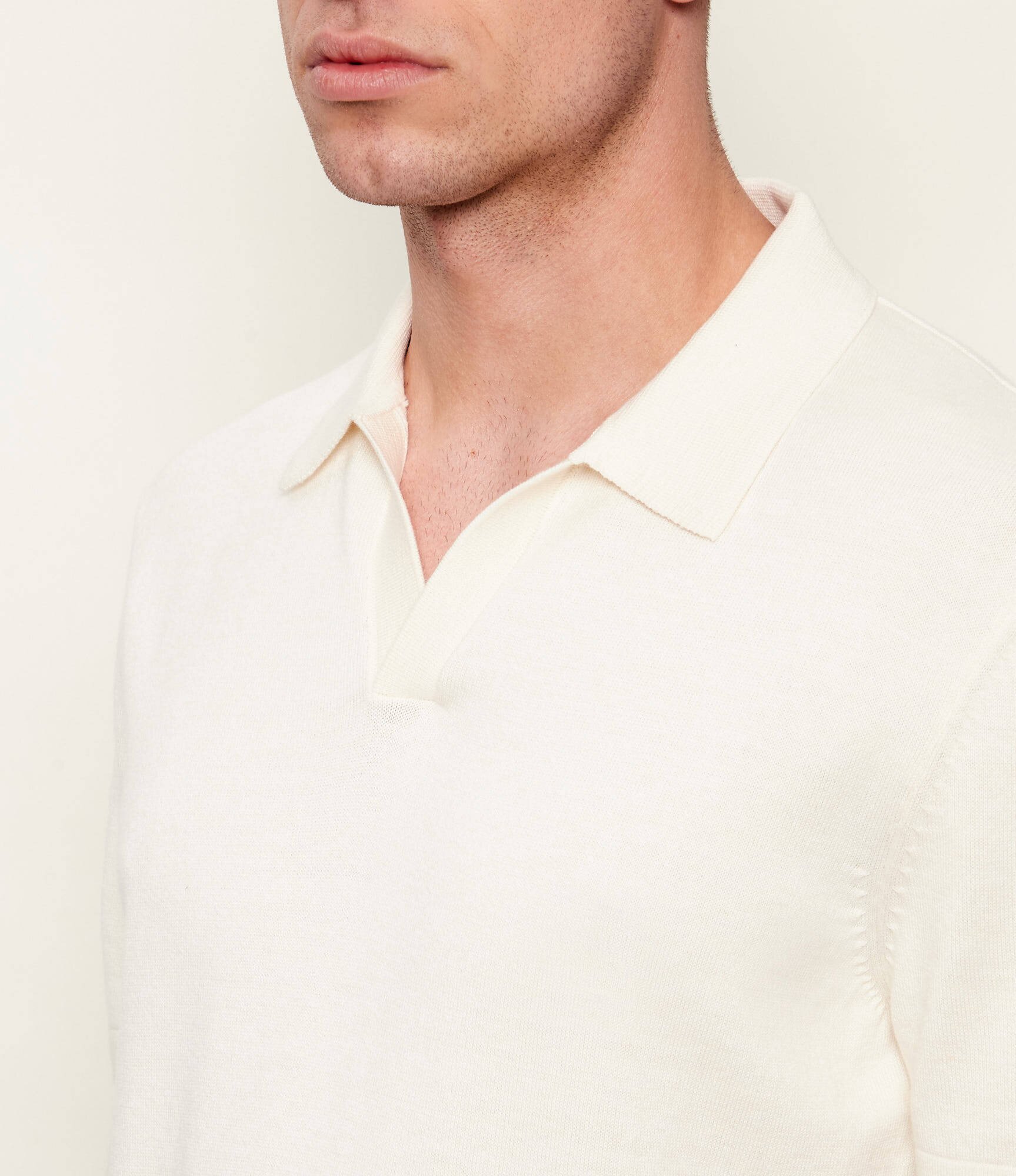Hechter Paris Polo | regular fit cu adaos de mătase